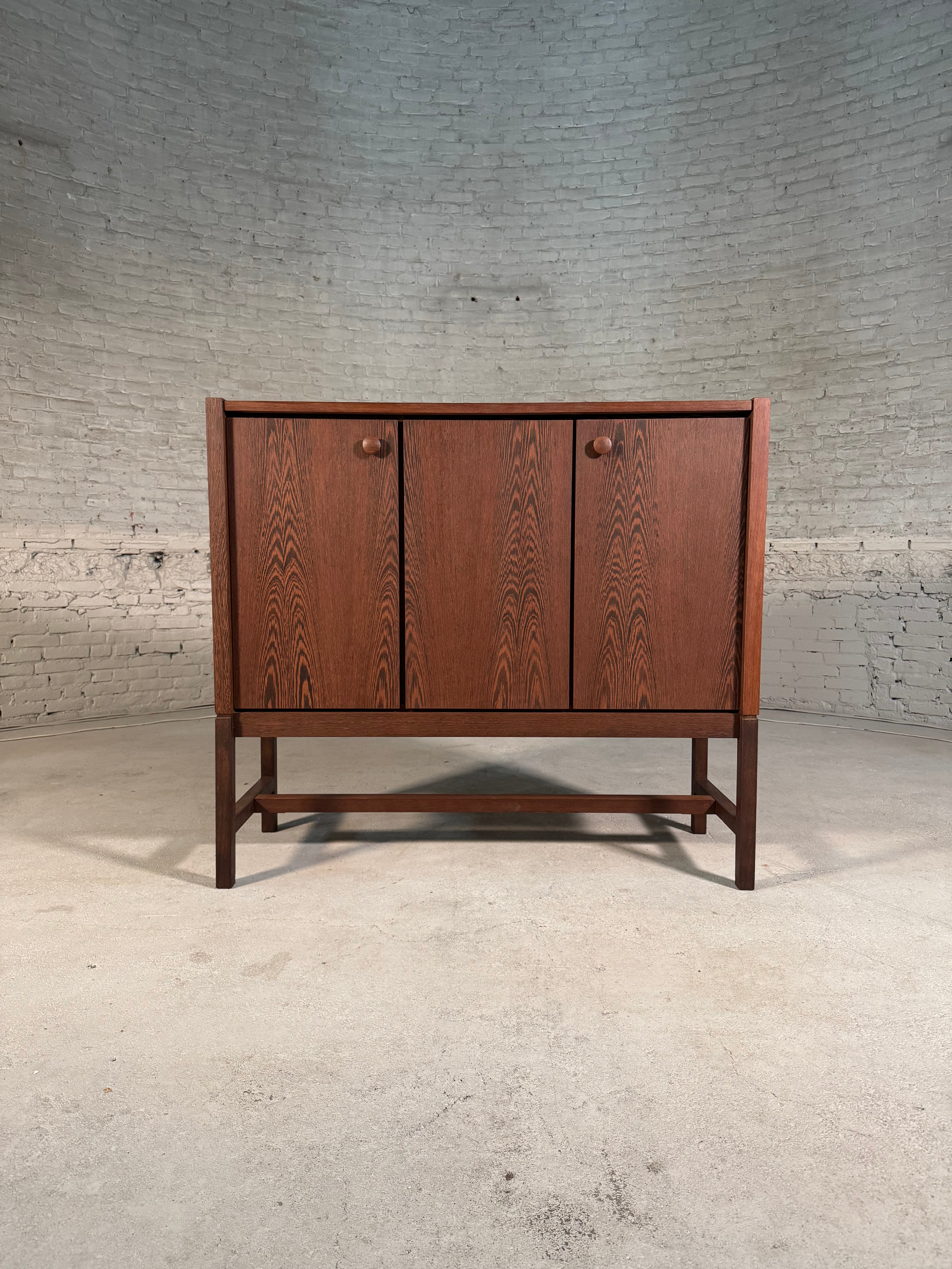 Mid-Century Modern Wenge Highboard / 1960s