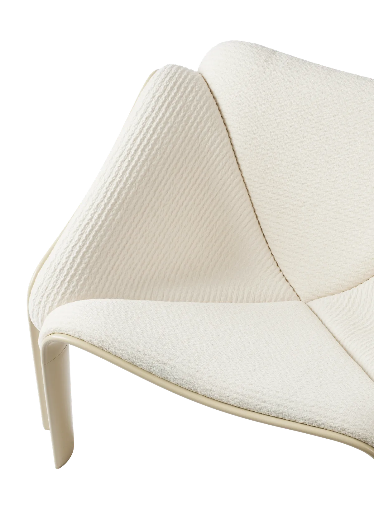 F300 LOUNGE CHAIR / GUBI X Pierre Paulin white/beige