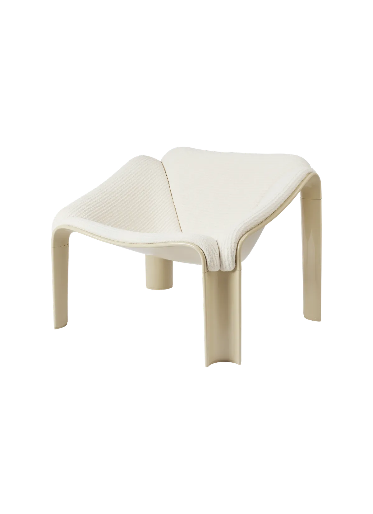 F300 LOUNGE CHAIR / GUBI X Pierre Paulin white/beige