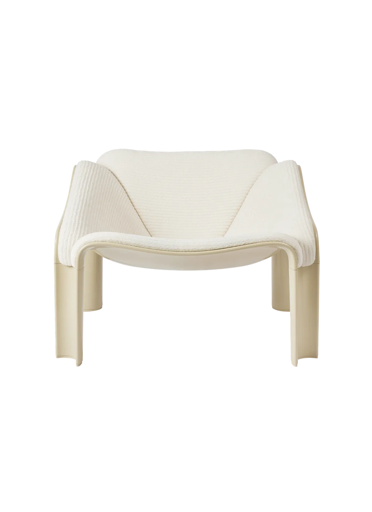 F300 LOUNGE CHAIR / GUBI X Pierre Paulin white/beige