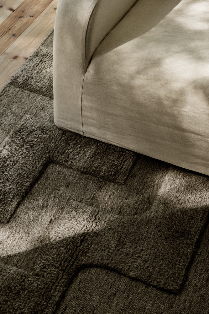 Boho Gray Mix Rug