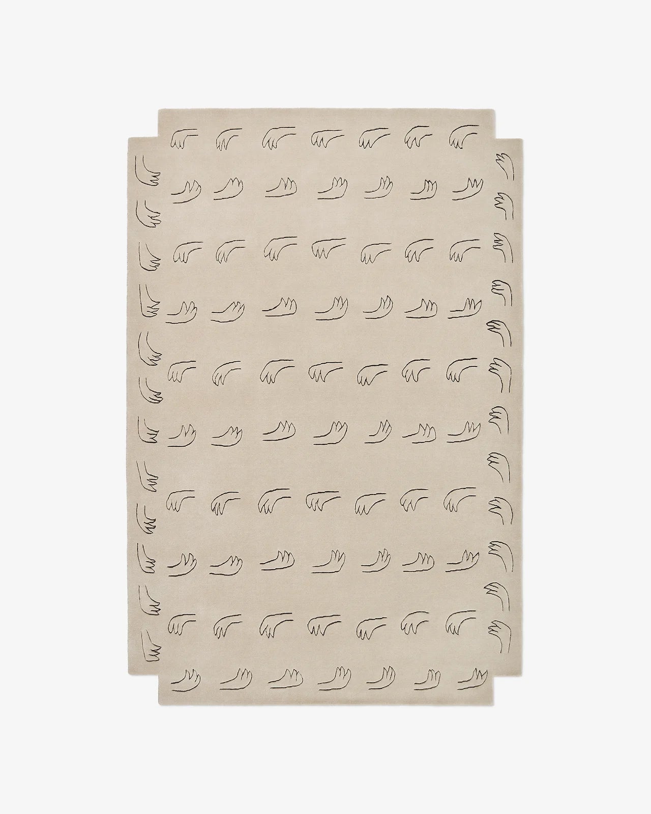 All hands Beige By Giancarlo Valle