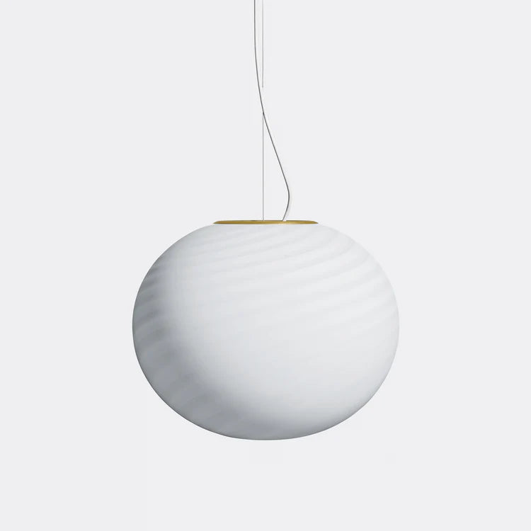 Murano Swirl pendant lamp - White