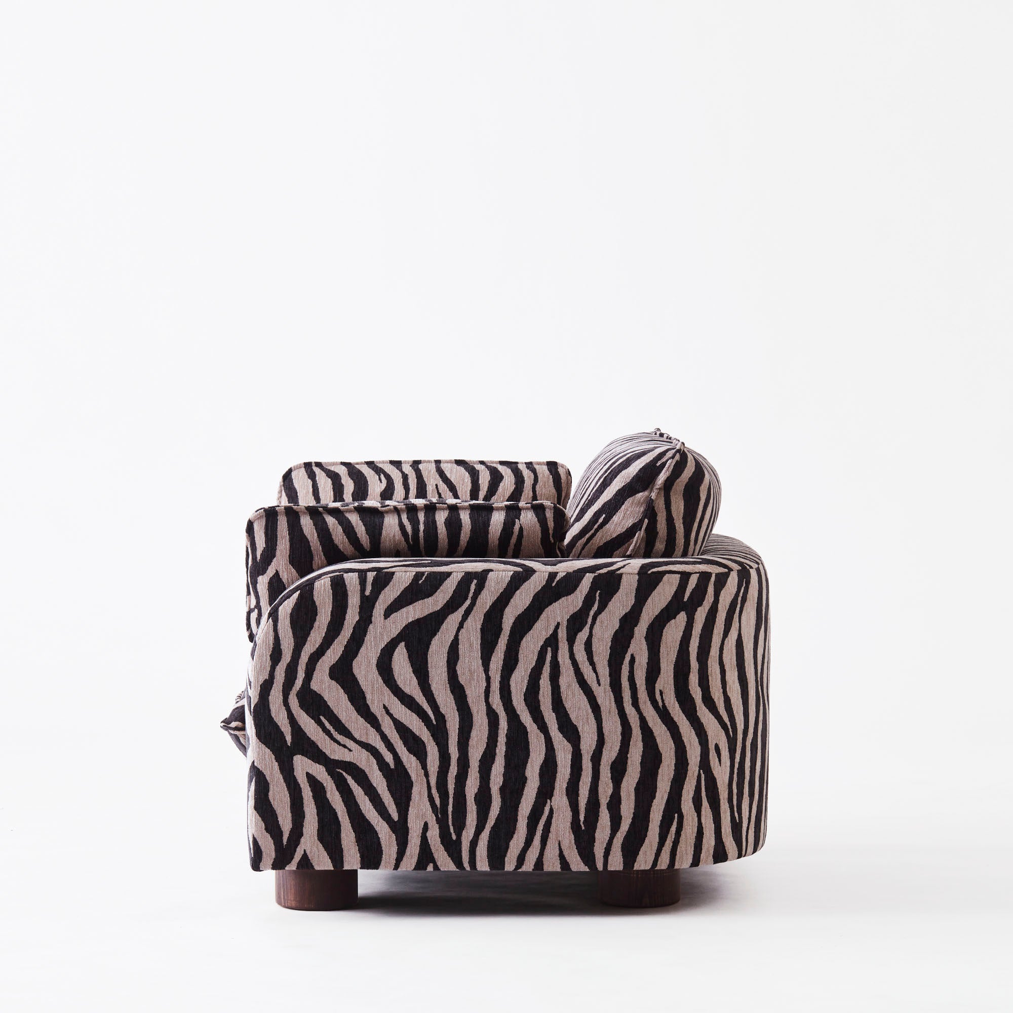 Miles love seat Zebra / Dusty Deco