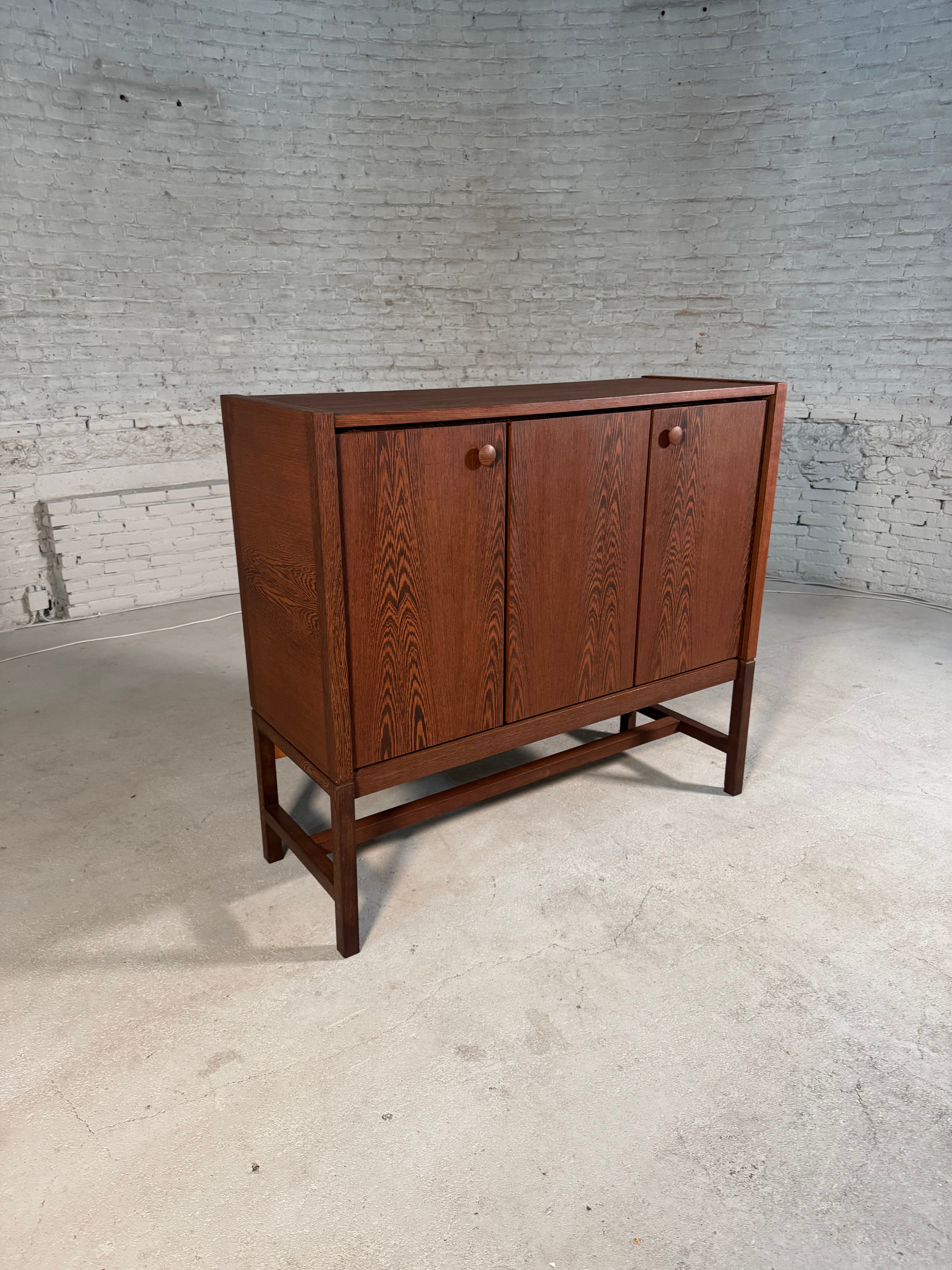 Mid-Century Modern Wenge Highboard / 1960s
