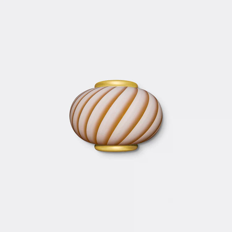 Murano Swirl wall lamp - Caramel