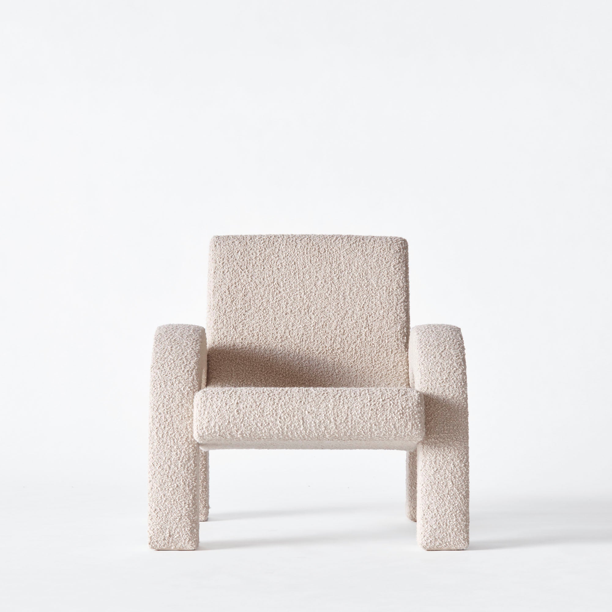 Arco Lounge Chair Boucle / Dusty Deco