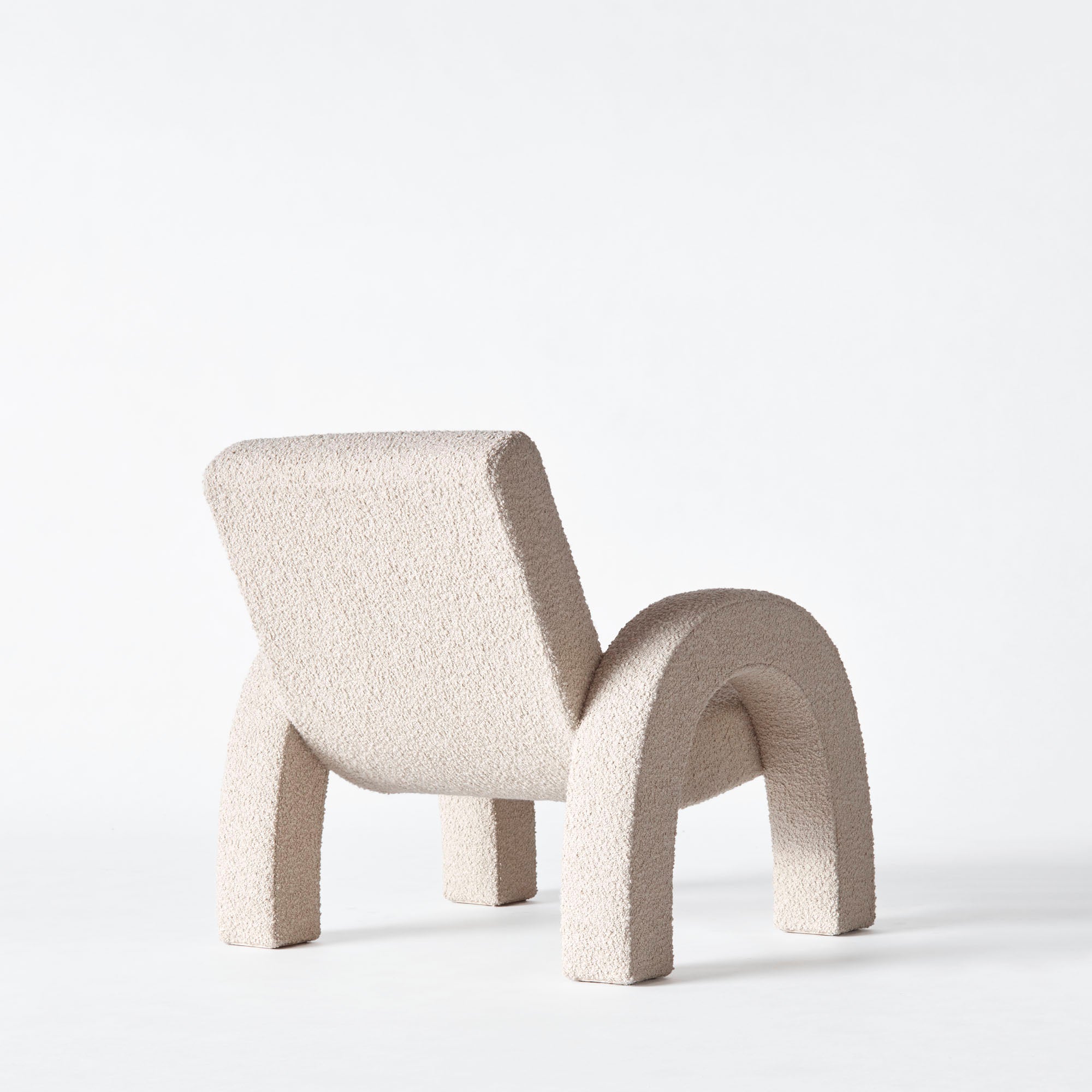 Arco Lounge Chair Boucle / Dusty Deco