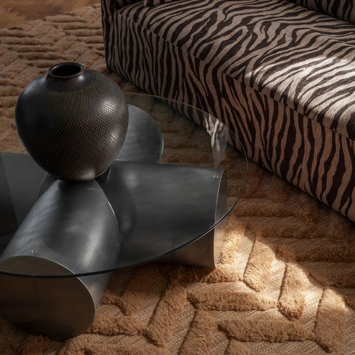 Cross Coffee Table Dusty Deco