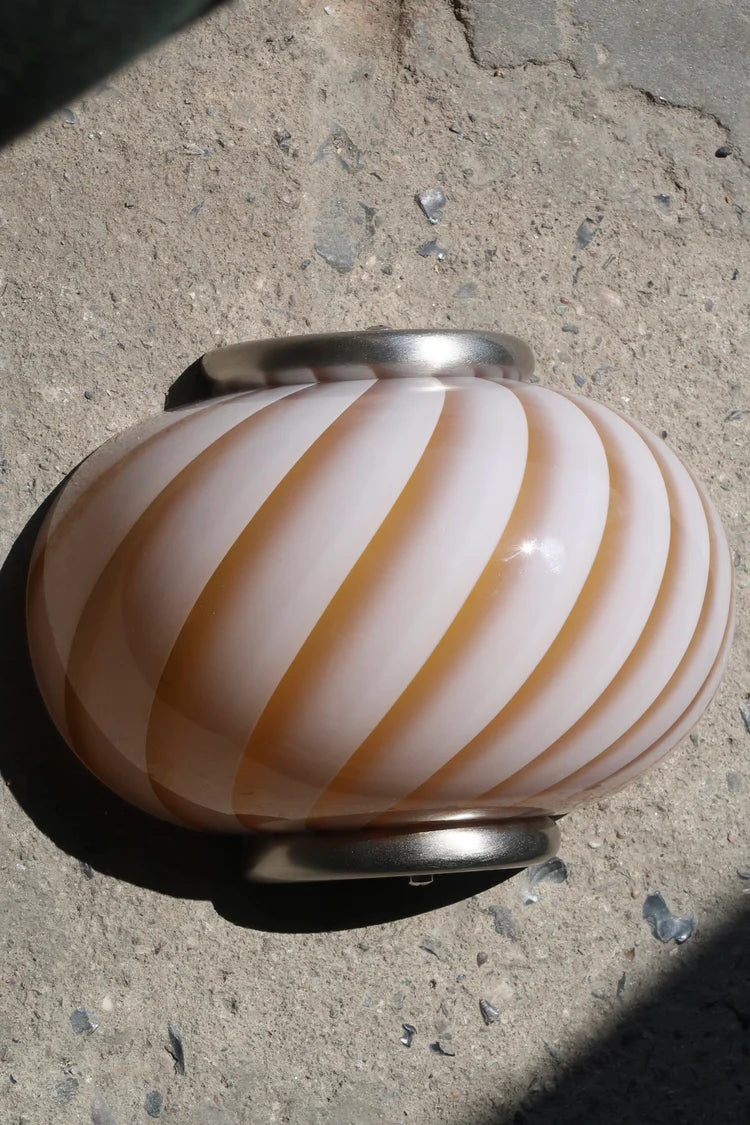Murano Swirl wall lamp - Caramel