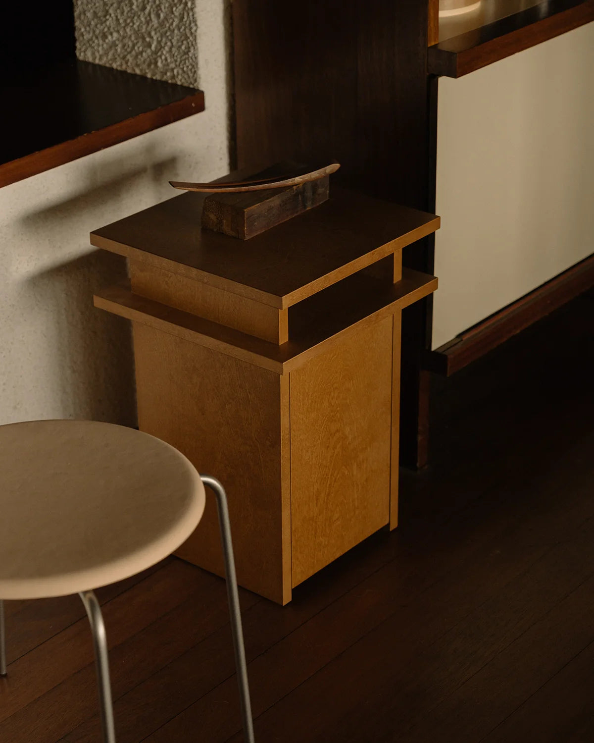 Ratio Side Table | Warm Brown Birch