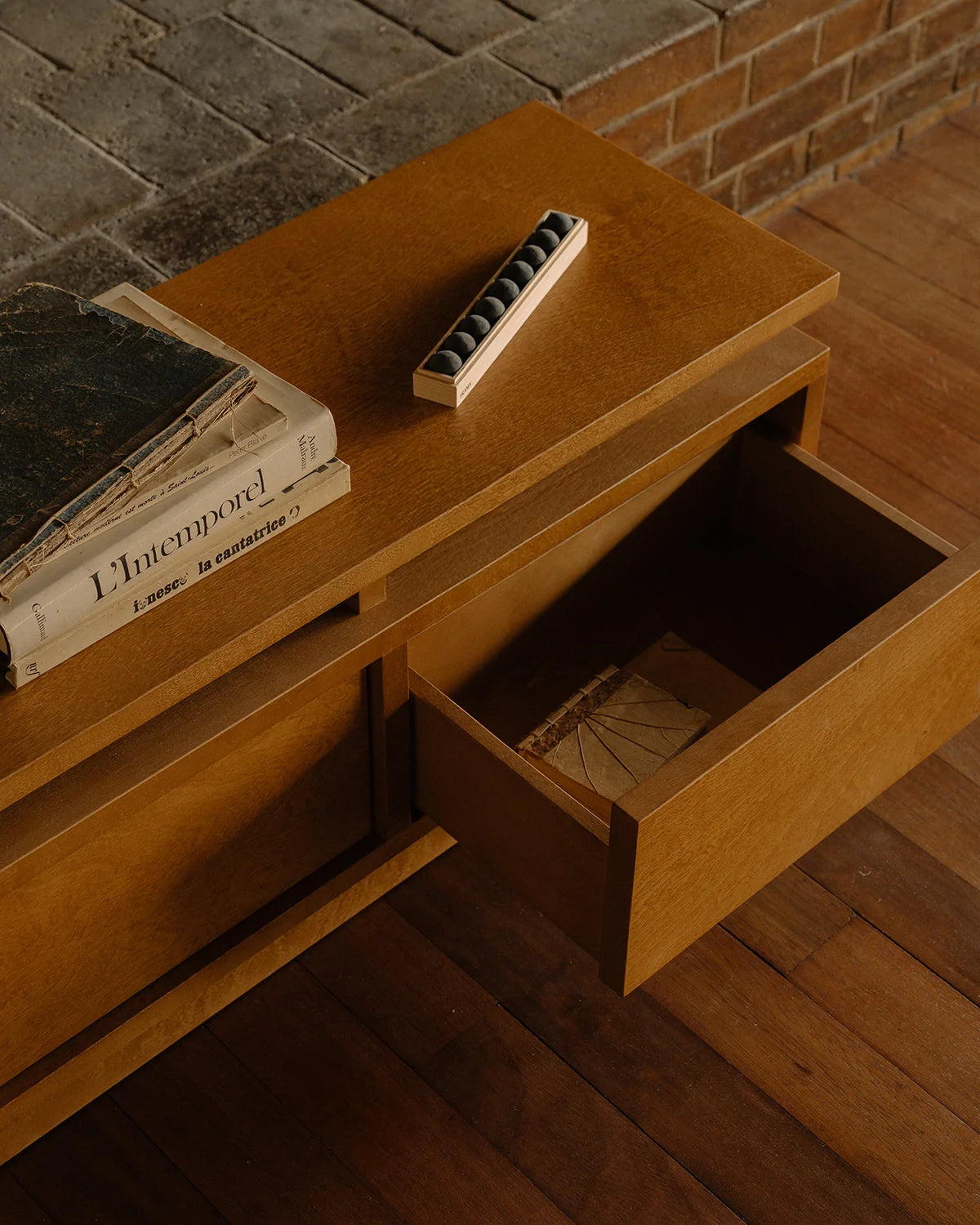 Ratio Console | Warm Brown Birch