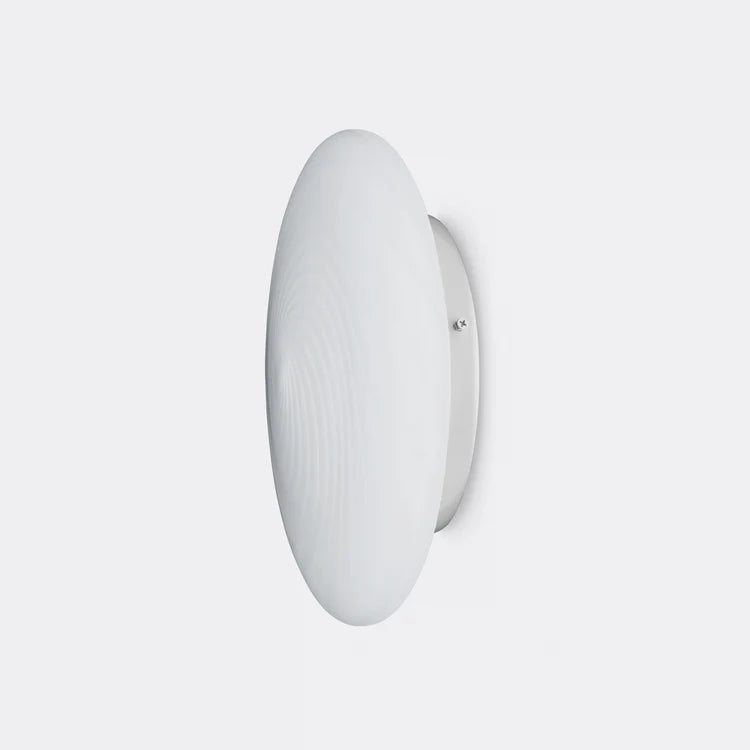Murano Swirl ceiling or wall lamp - white