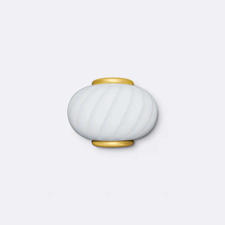 Murano Swirl wall lamp - White