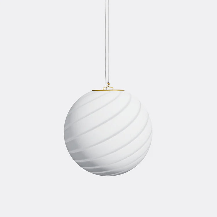 Murano Swirl pendant lamp - White