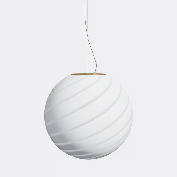 Murano Swirl pendant lamp - White