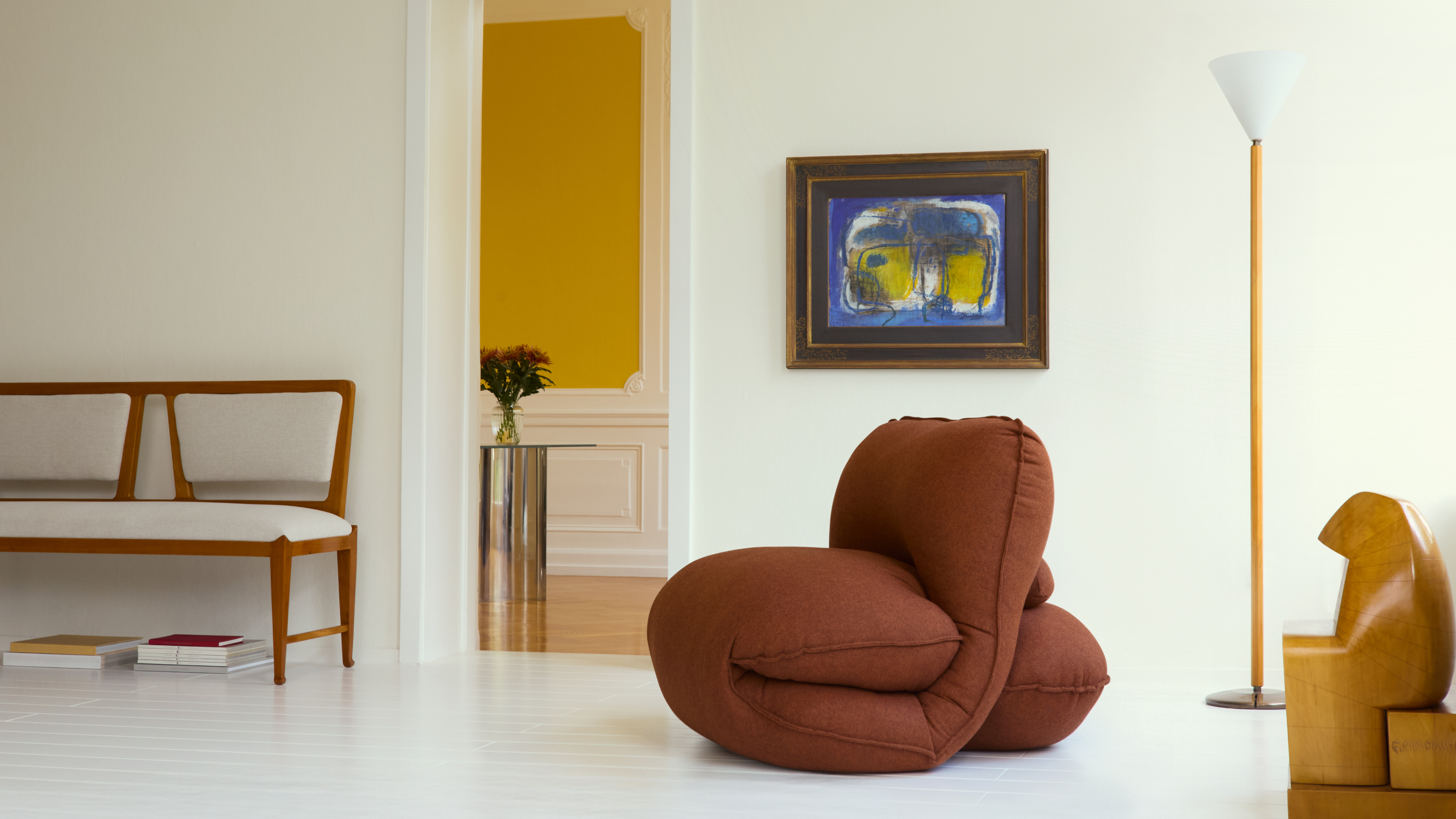 IDA Chair by Mariekke Jansen / Recycled Wool Felt