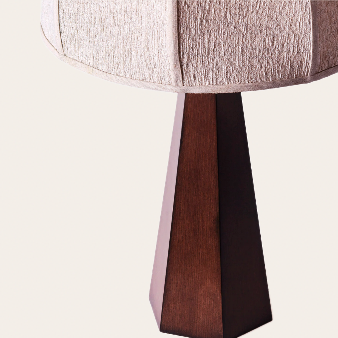 Hexagon Table Lamp Dusty deco
