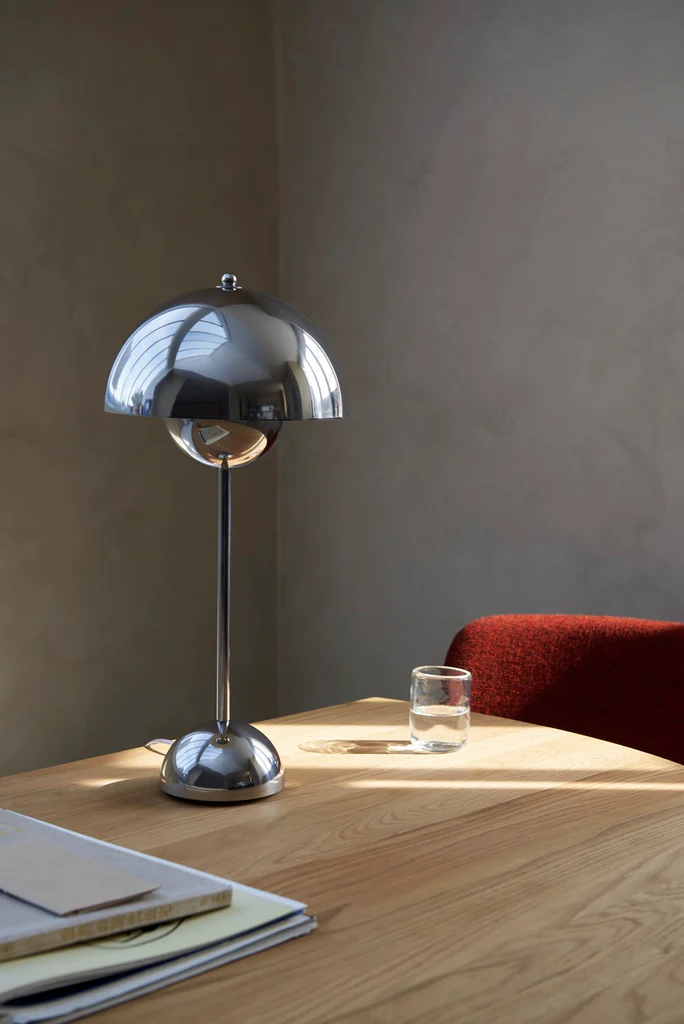 Verner Panton’s Flower pot Chrome