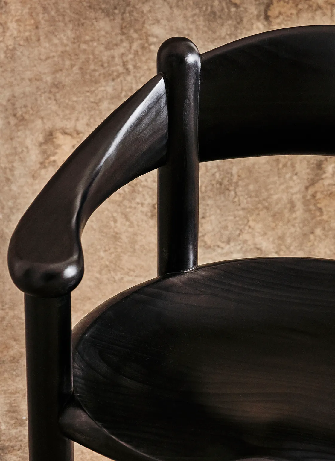 Black tanned Daumiller chairs by Gubi