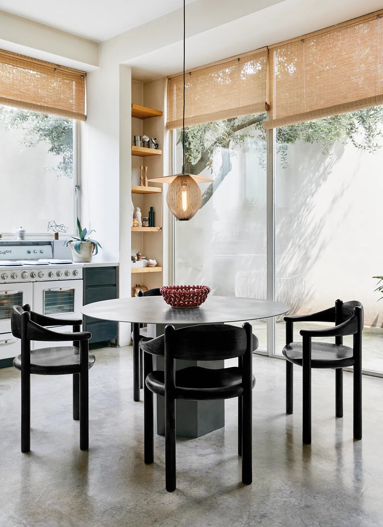 Black tanned Daumiller chairs by Gubi