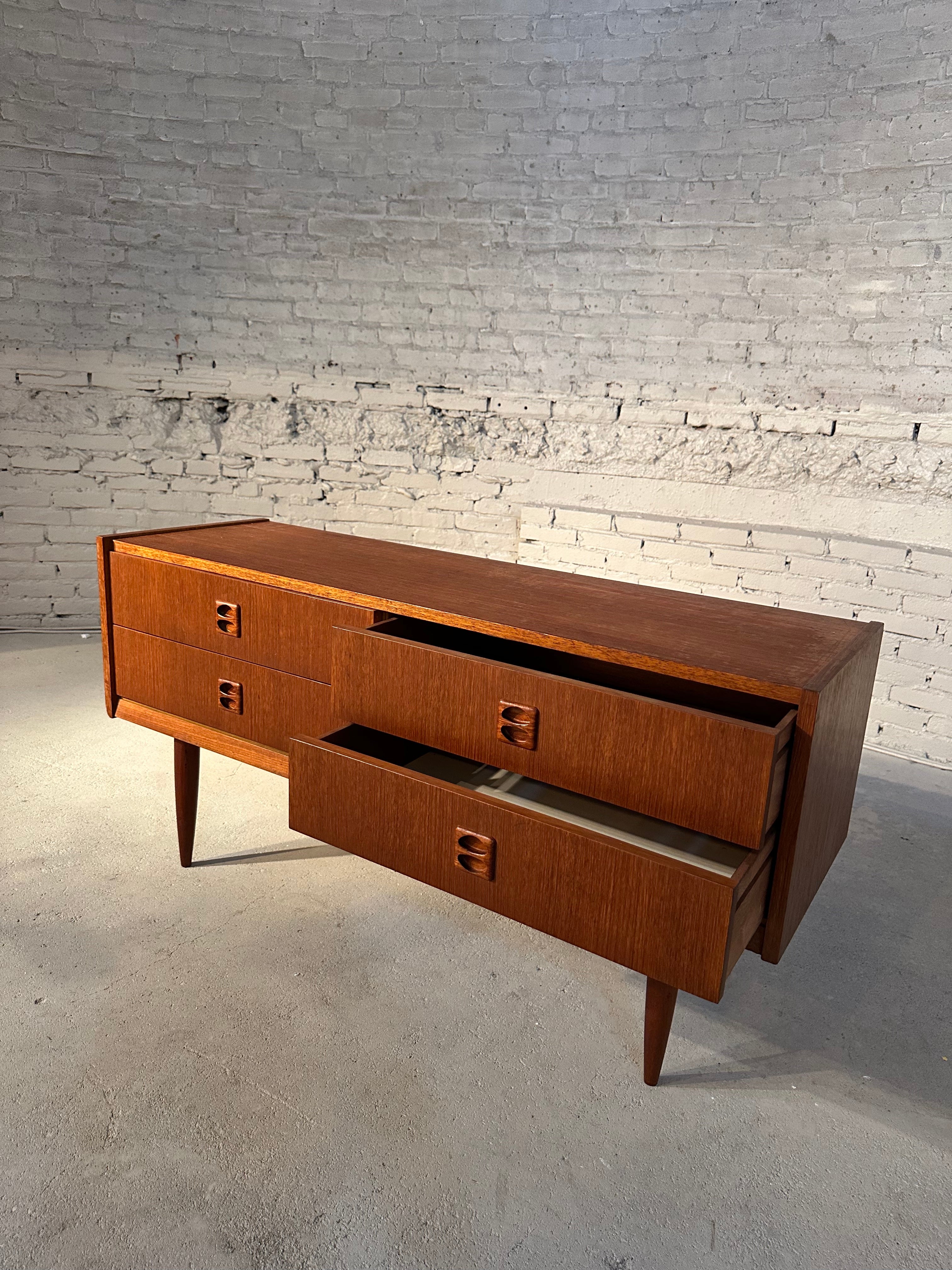 Mid-Century Modern Teak Credenza