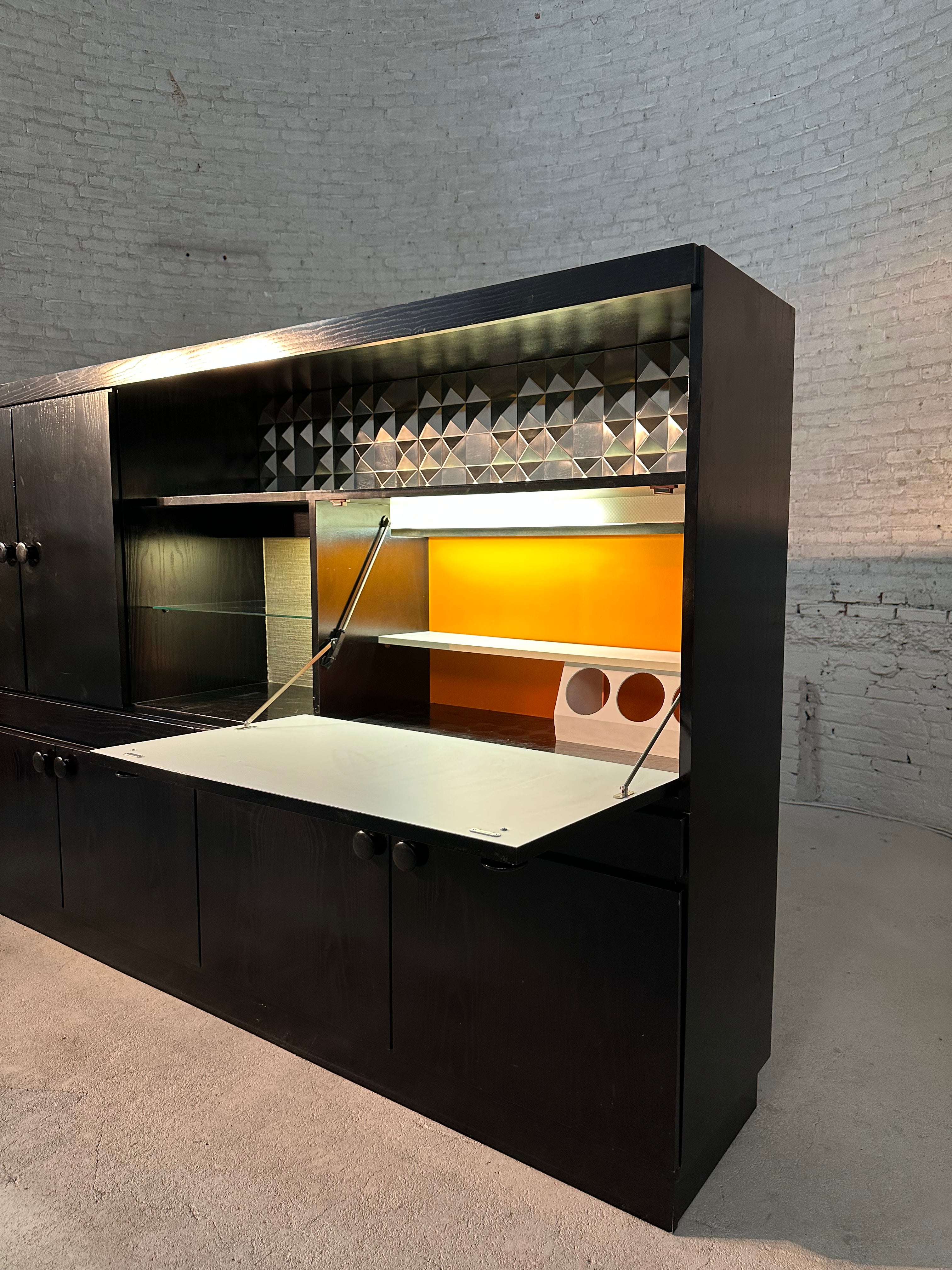 80's Brutalist Large Cabinet