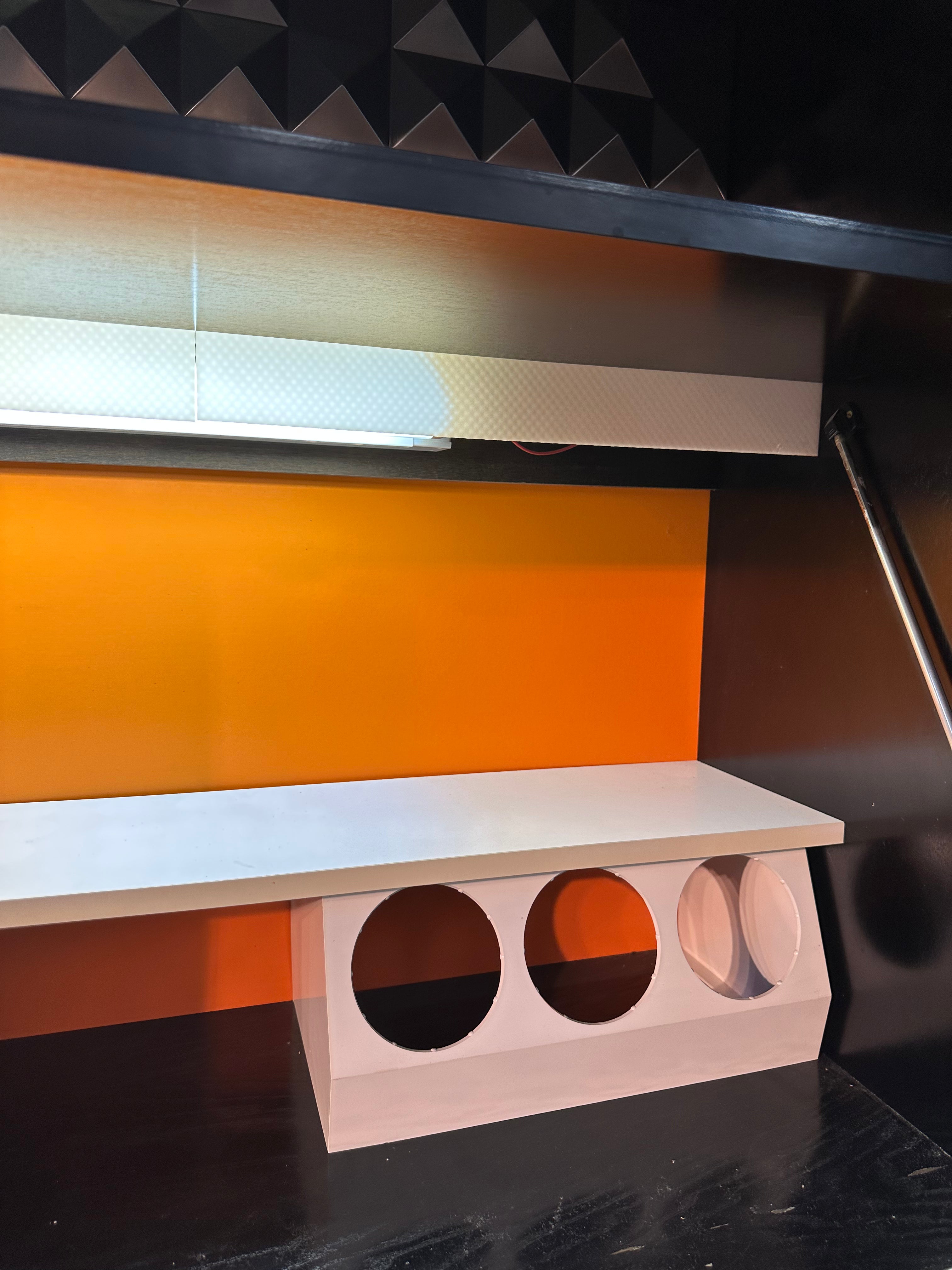 80's Brutalist Large Cabinet