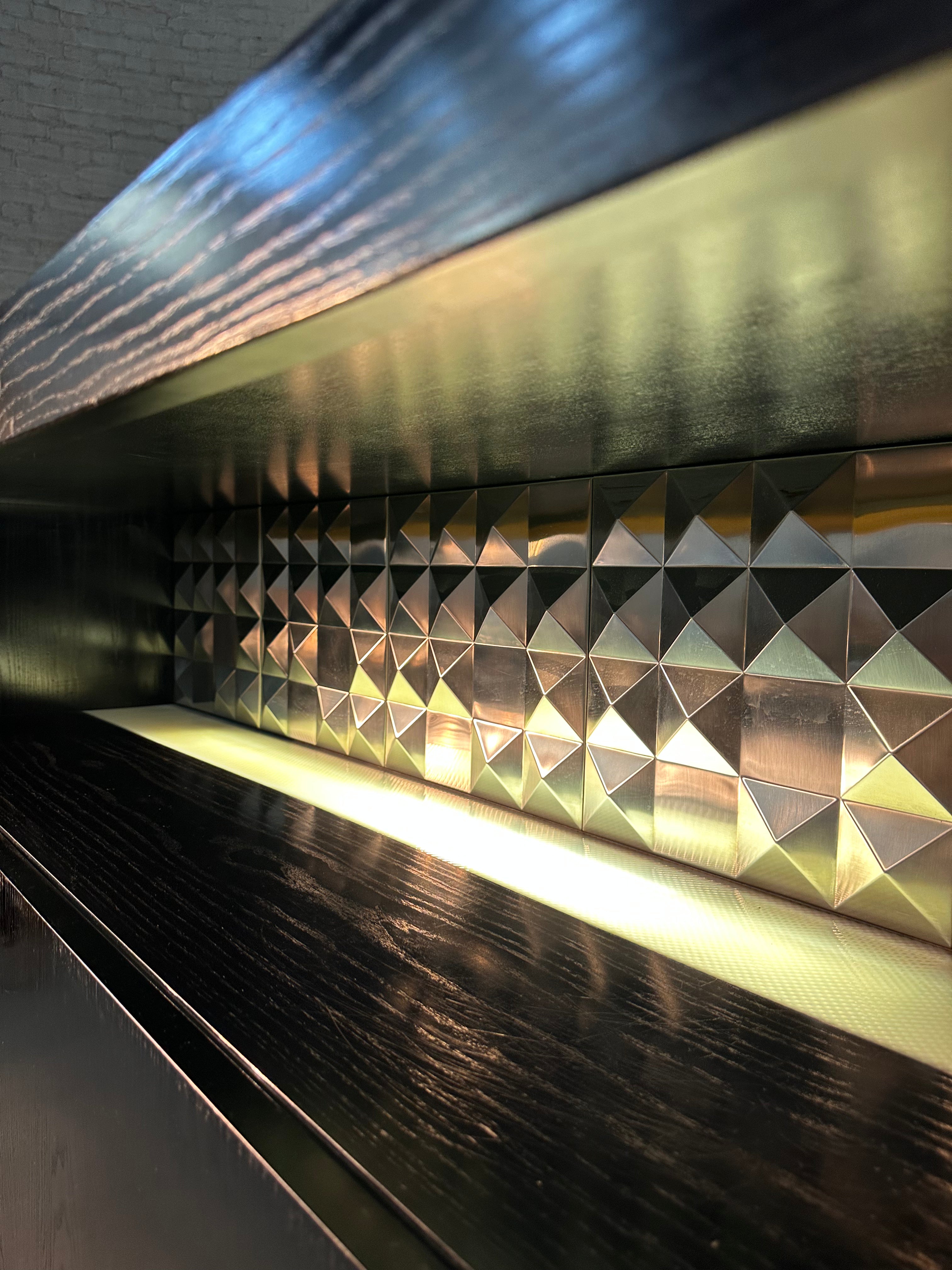 80's Brutalist Large Cabinet