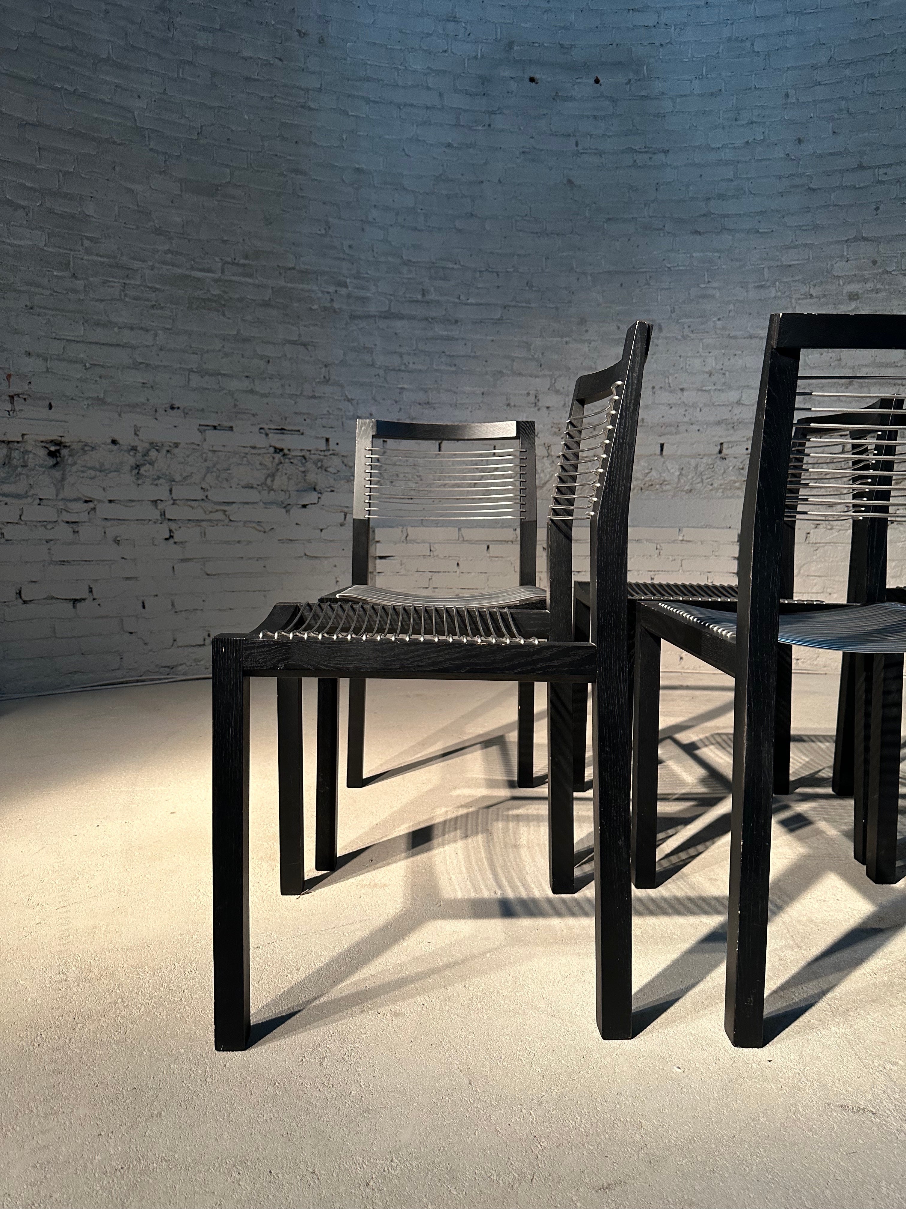 Ligne Roset Retro Wire Dining Chairs