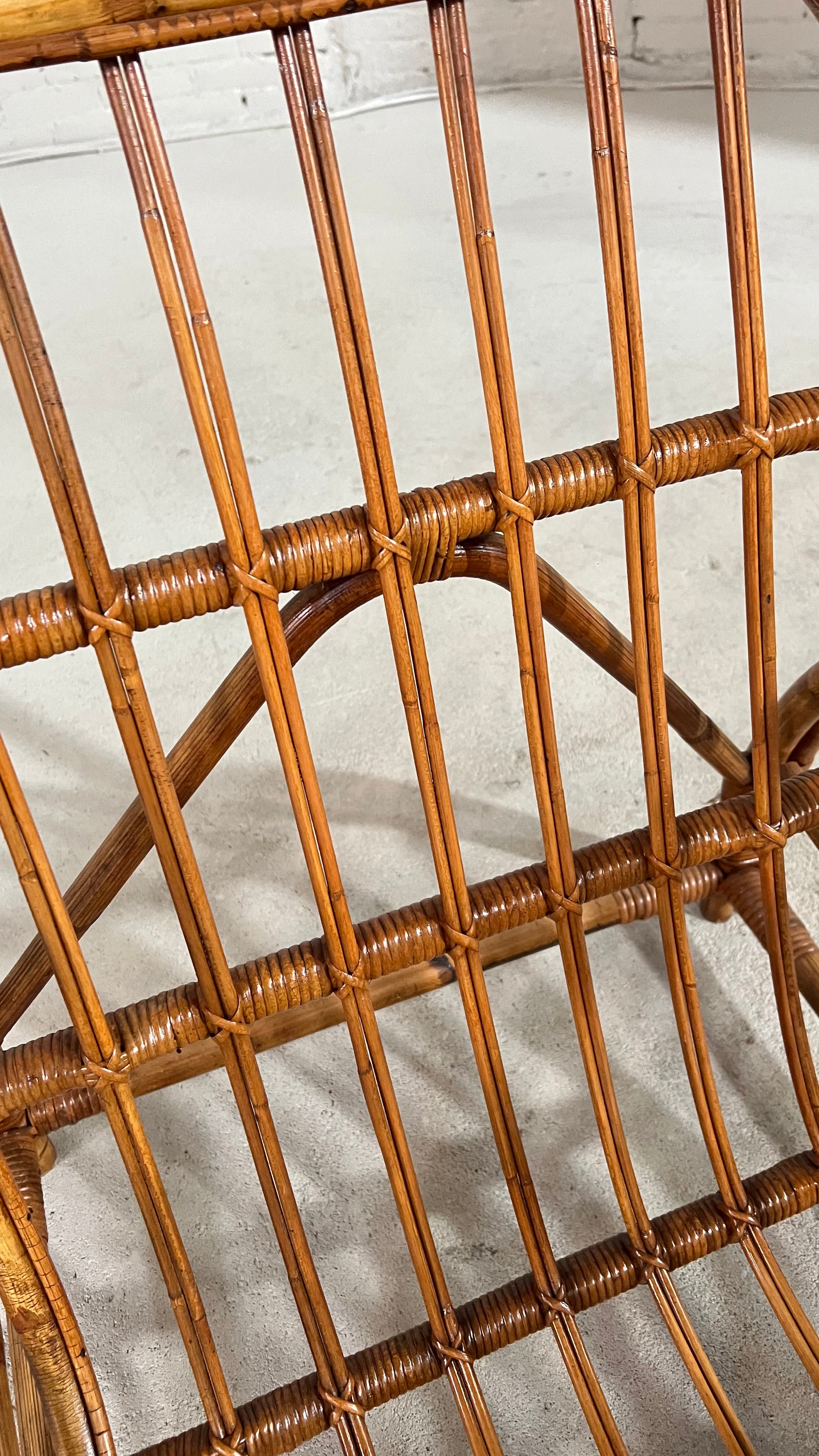 Paul Frankl rattan chair