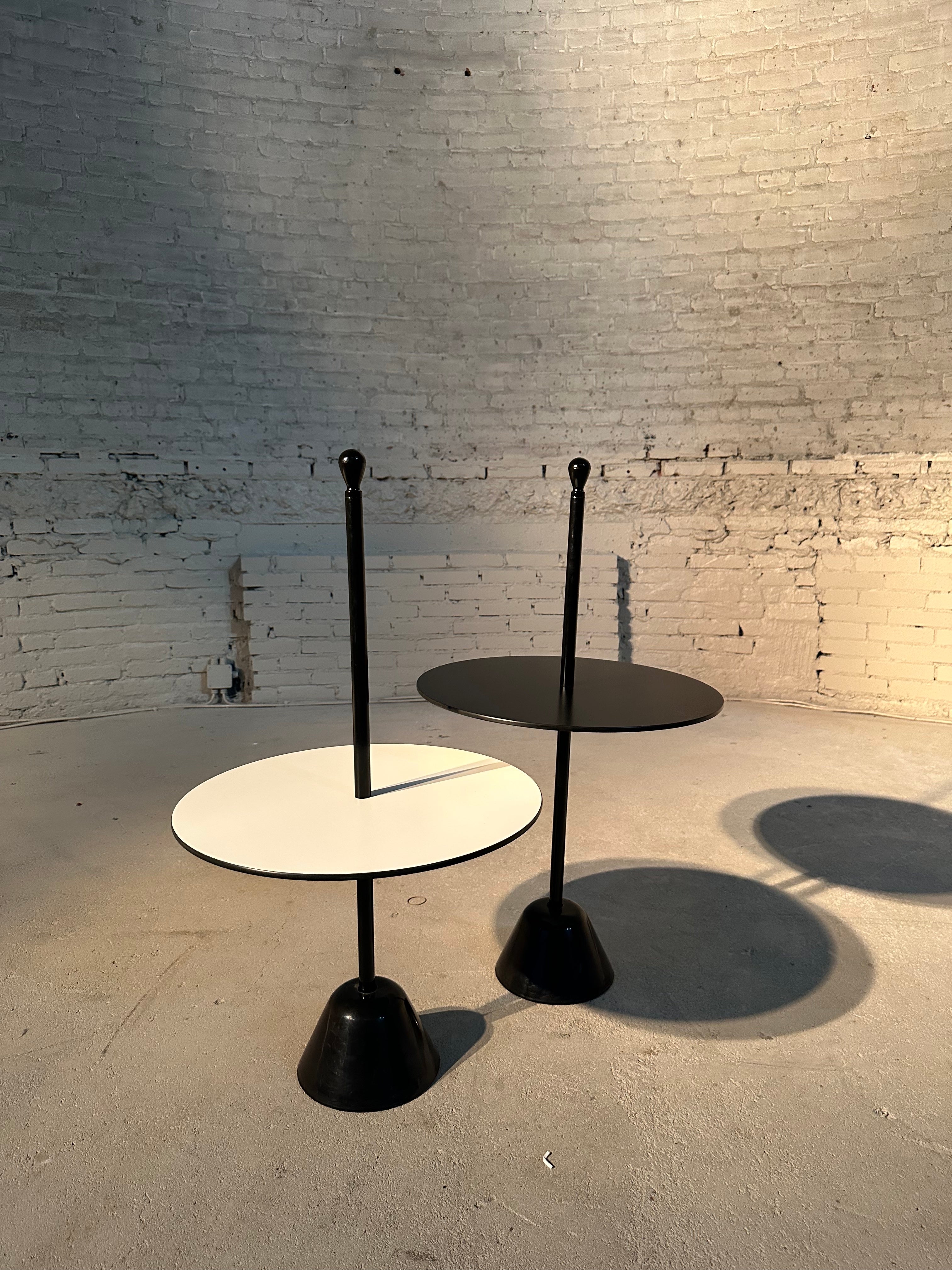 Servomuto 360 side tables by Achille Castiglioni for Zanotta