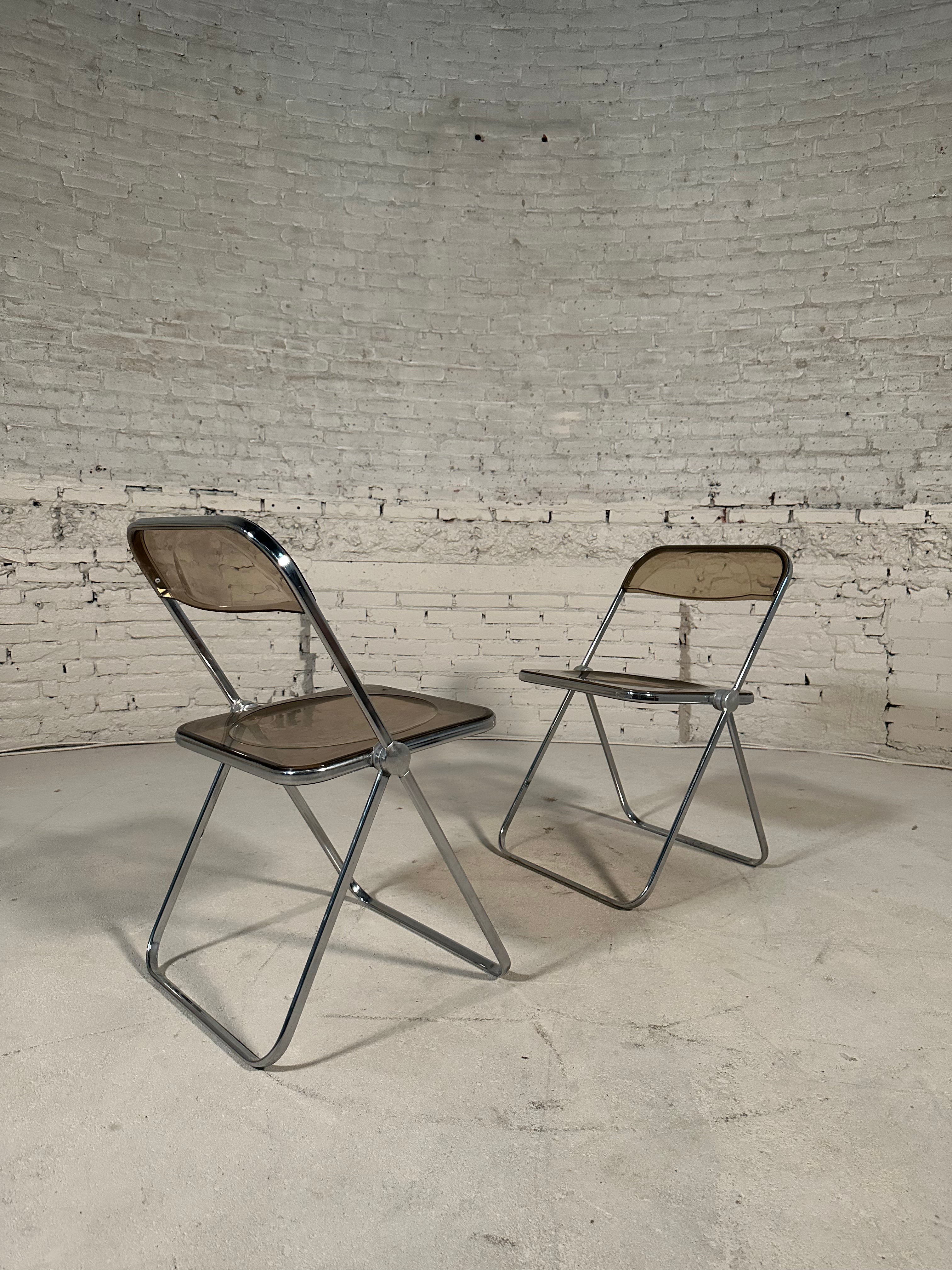 Plia Folding Chair by Giancarlo Piretti for Castelli