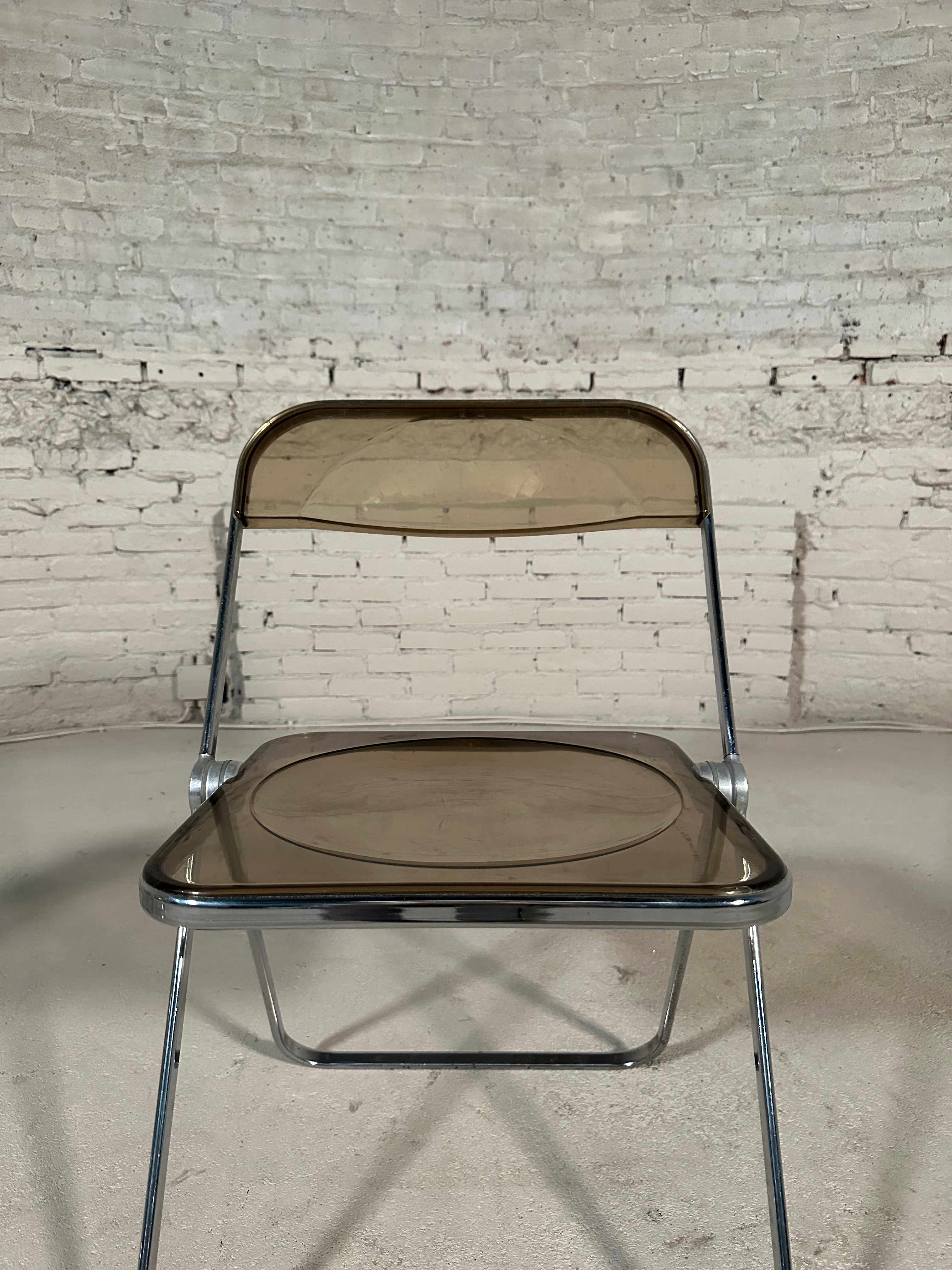 Plia Folding Chair by Giancarlo Piretti for Castelli