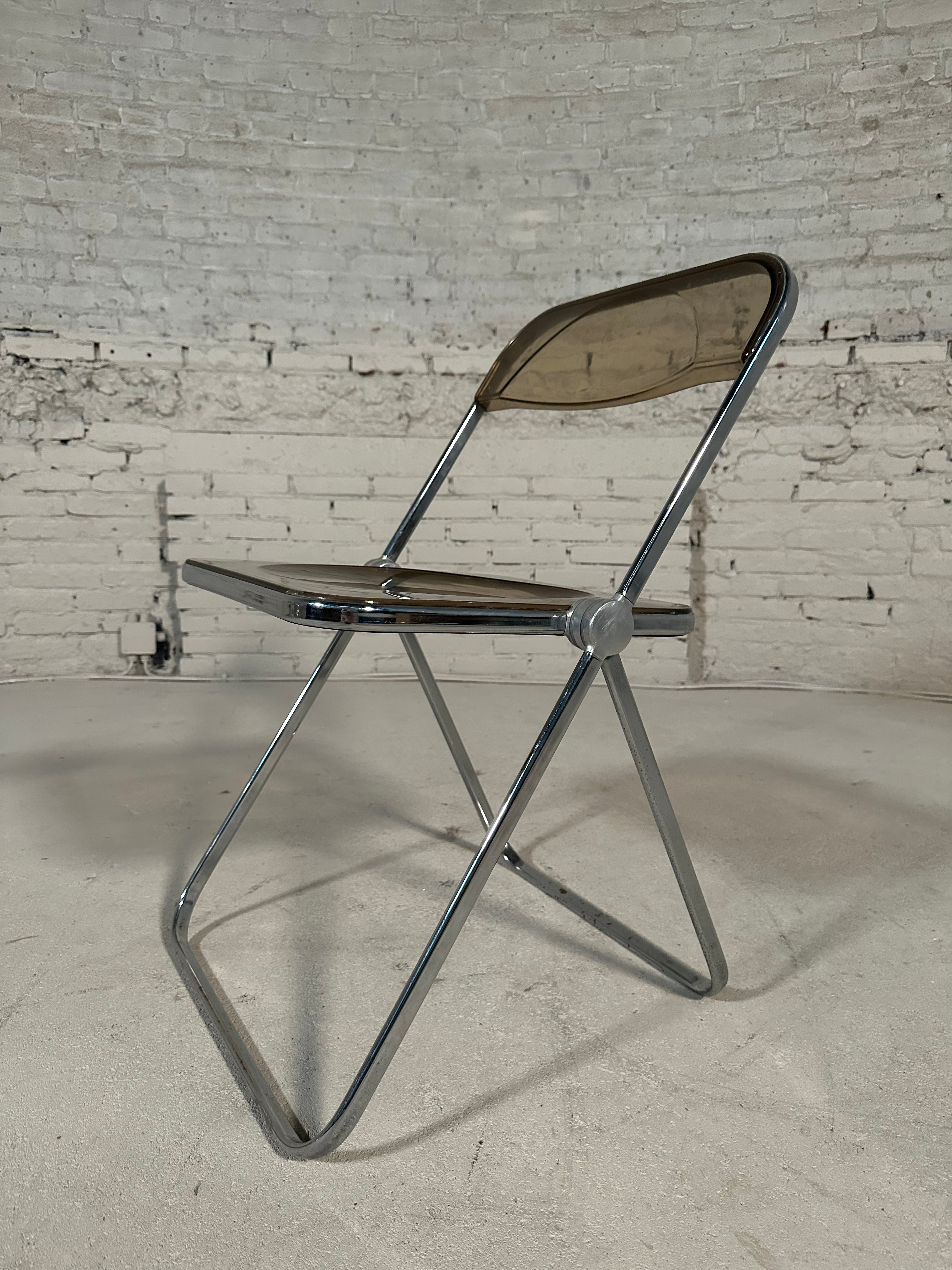 Plia Folding Chair by Giancarlo Piretti for Castelli