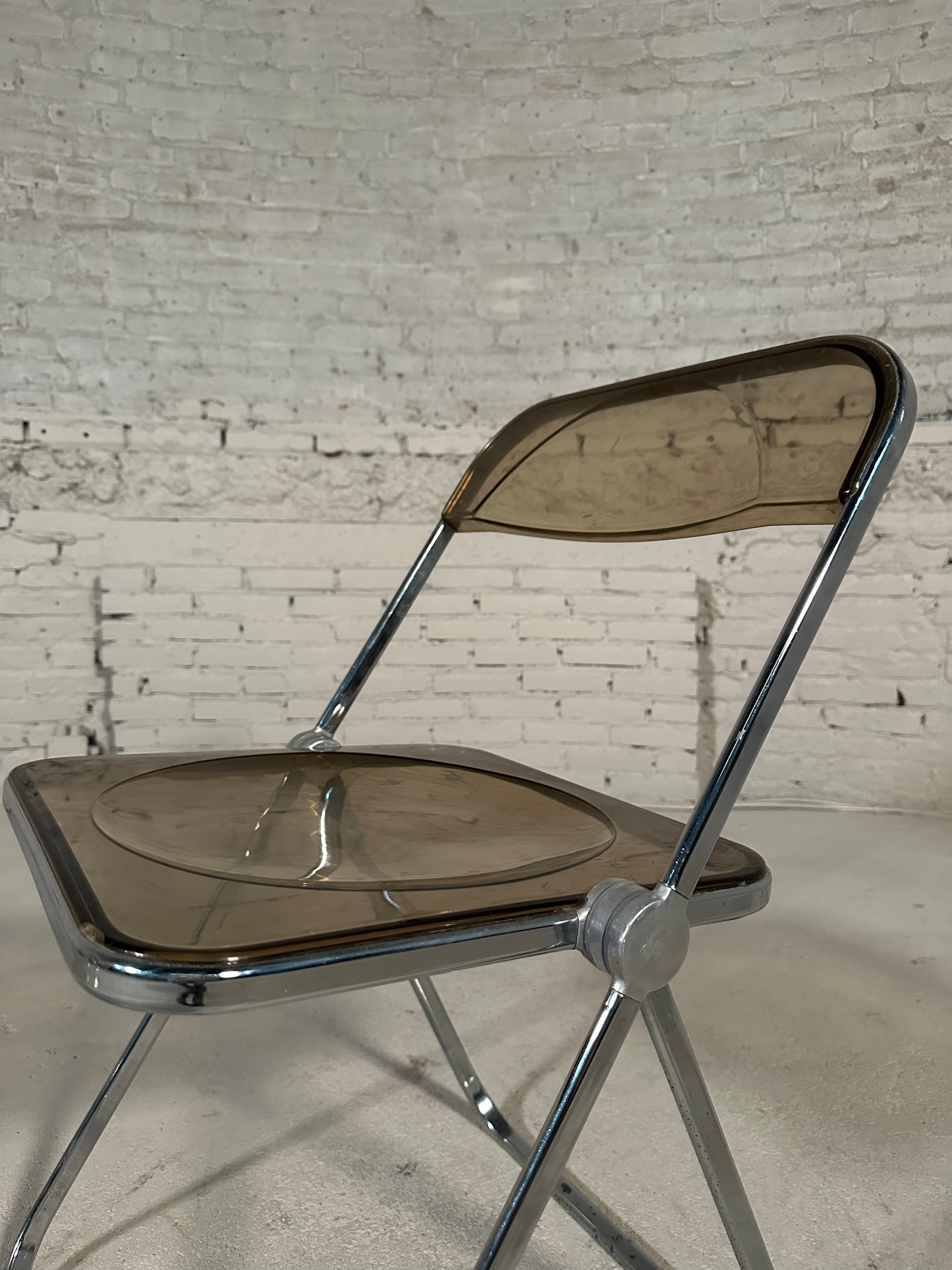 Plia Folding Chair by Giancarlo Piretti for Castelli