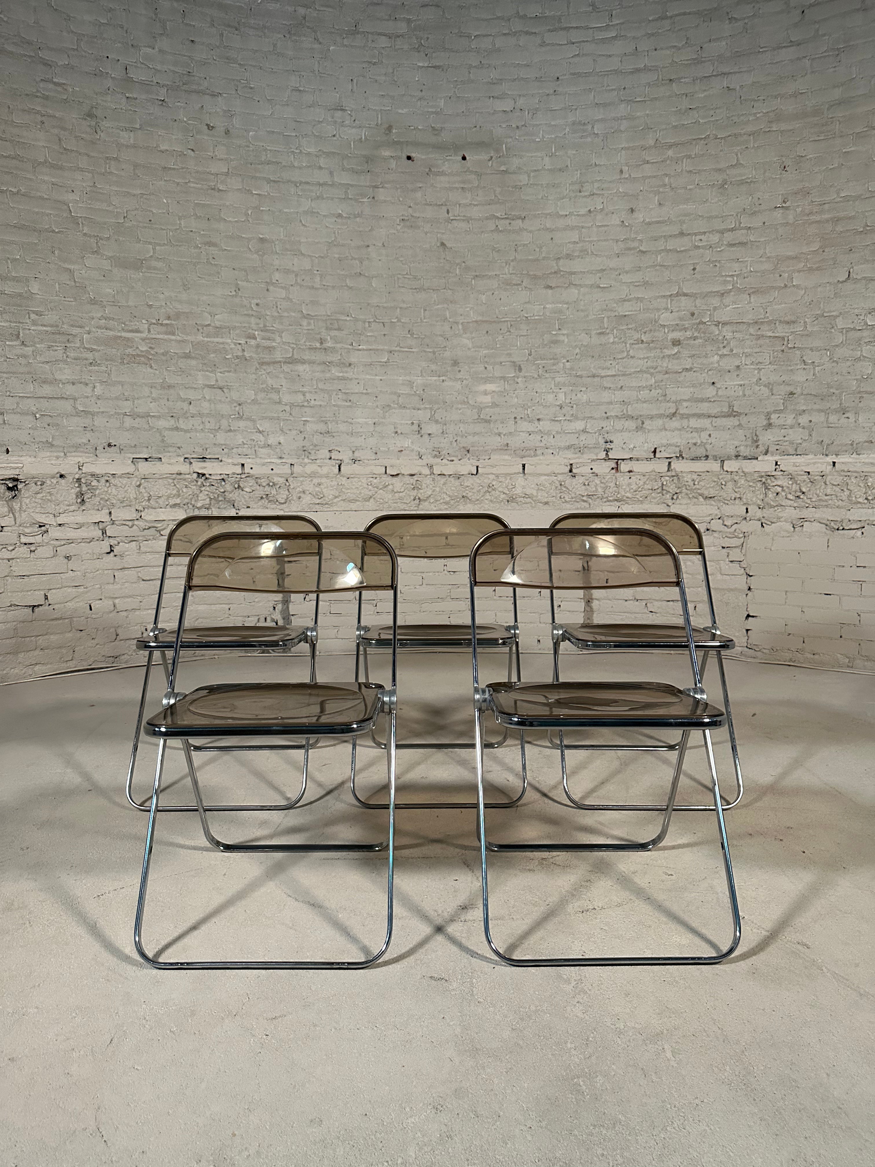 Plia Folding Chair by Giancarlo Piretti for Castelli