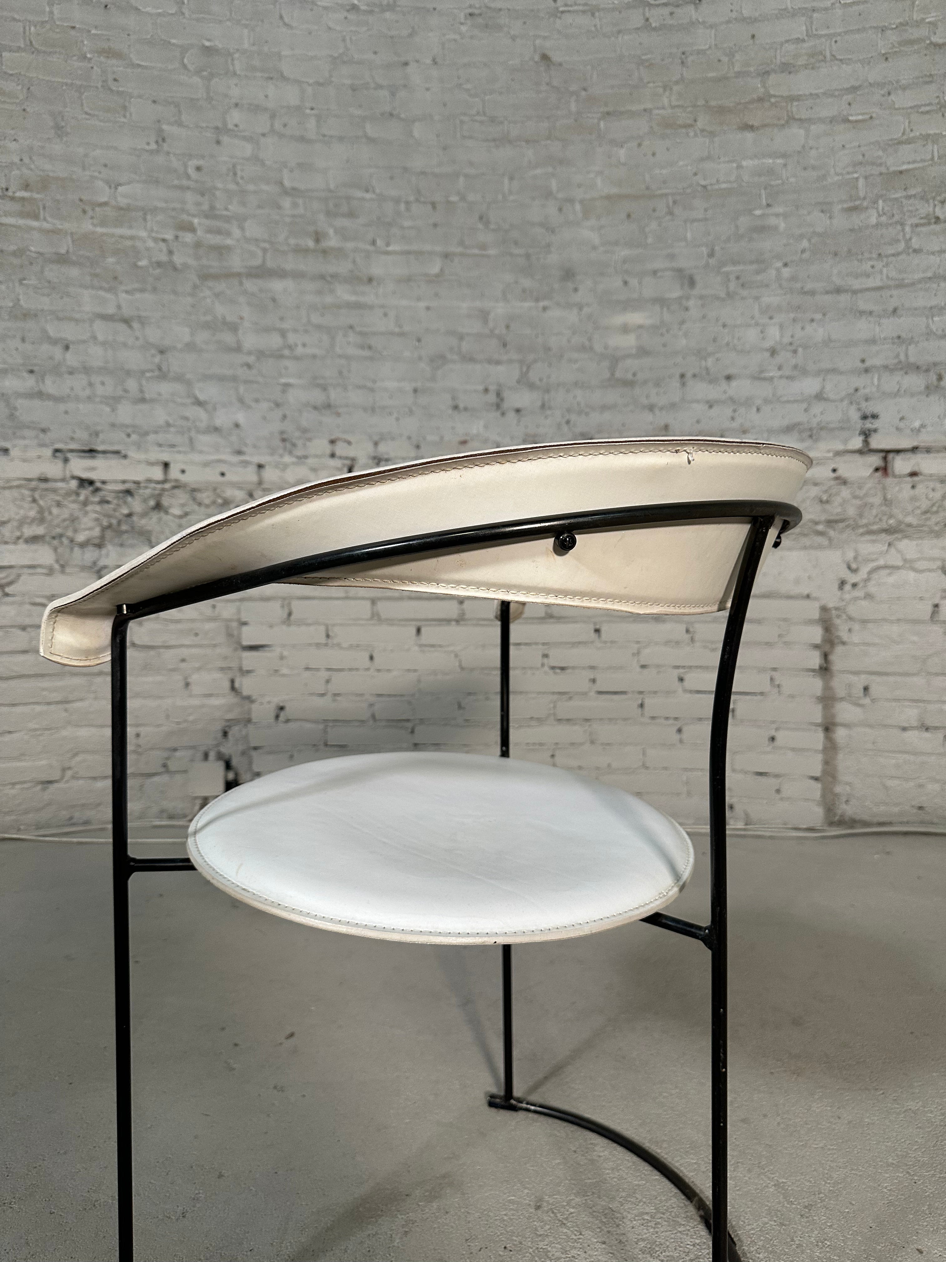 Arrben Ursula White Leather Chairs – UMA Online