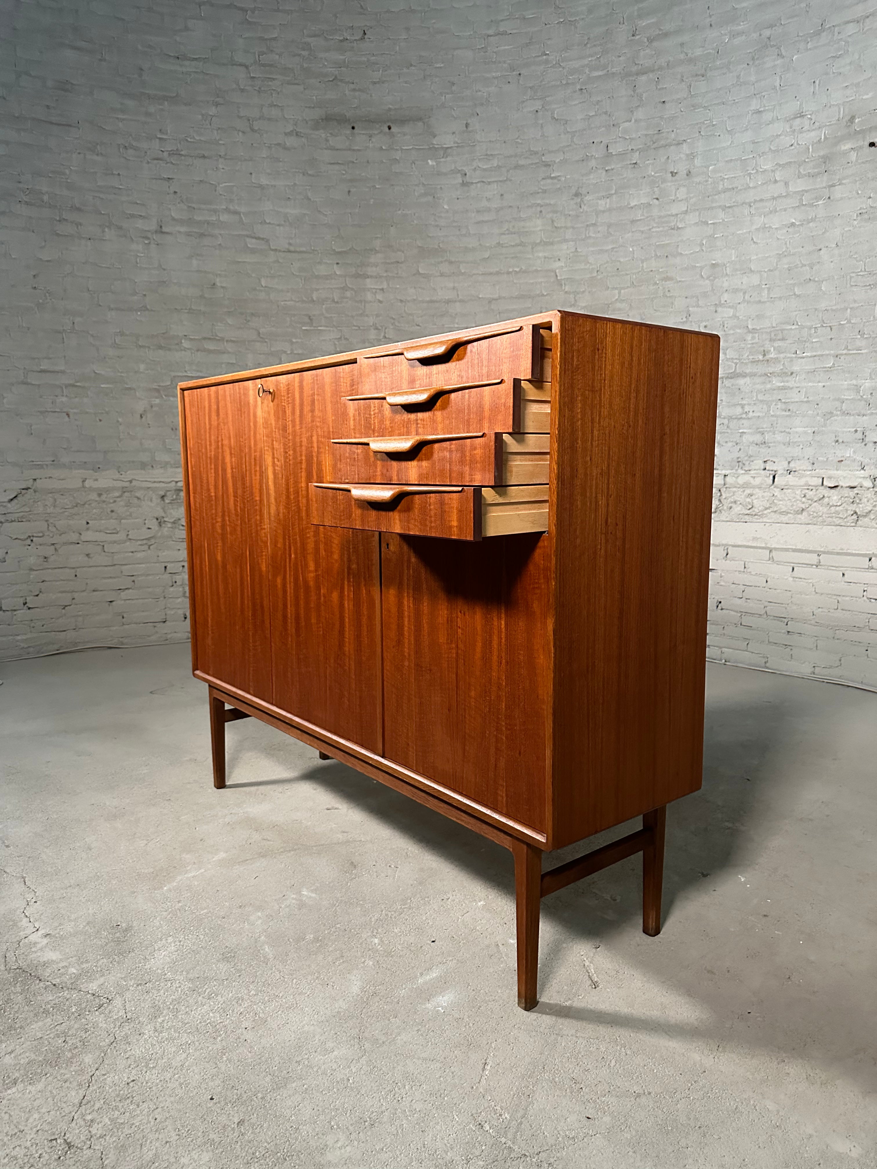 Highboard by Bertil Fridhagen for Bodafors, 1958