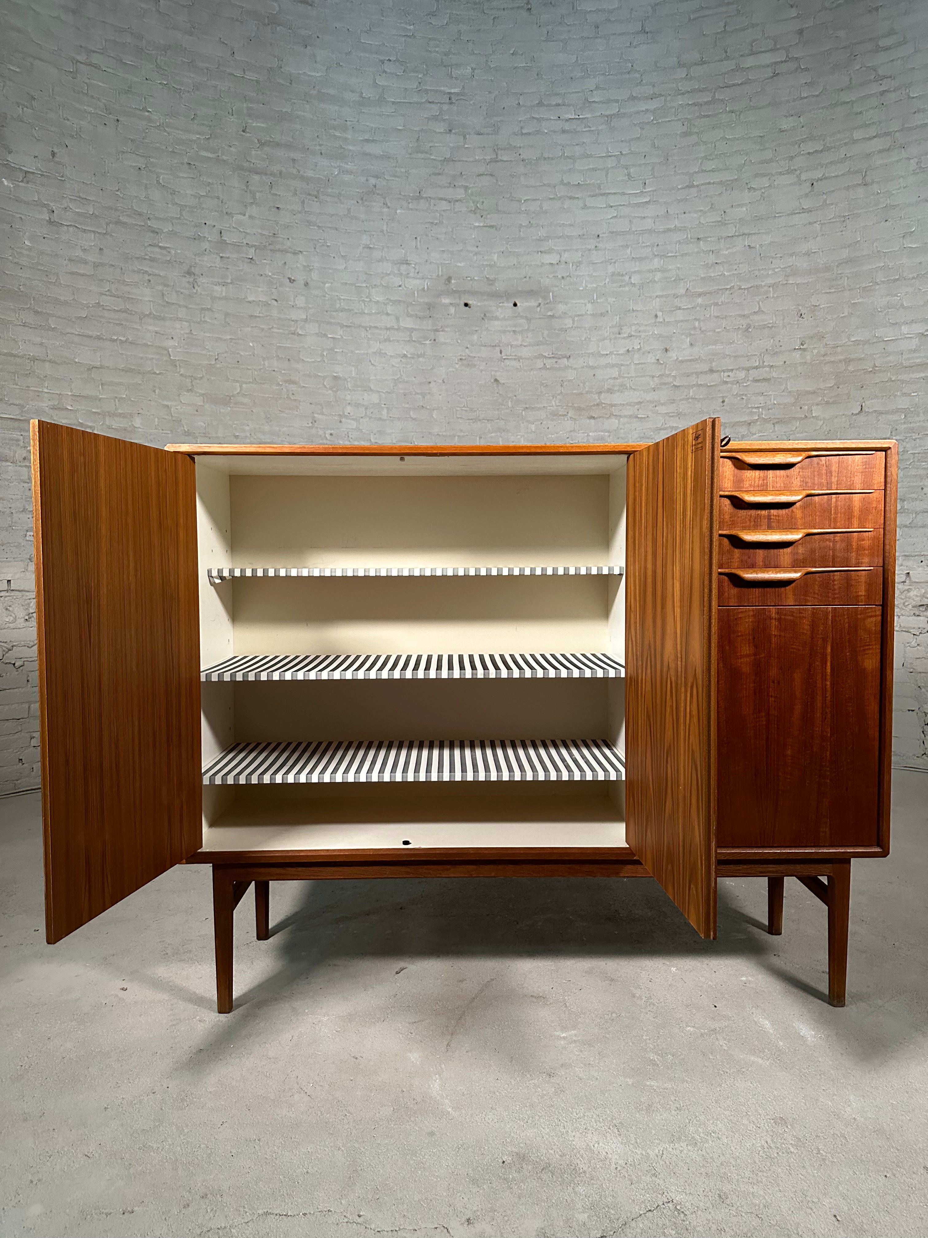 Highboard by Bertil Fridhagen for Bodafors, 1958