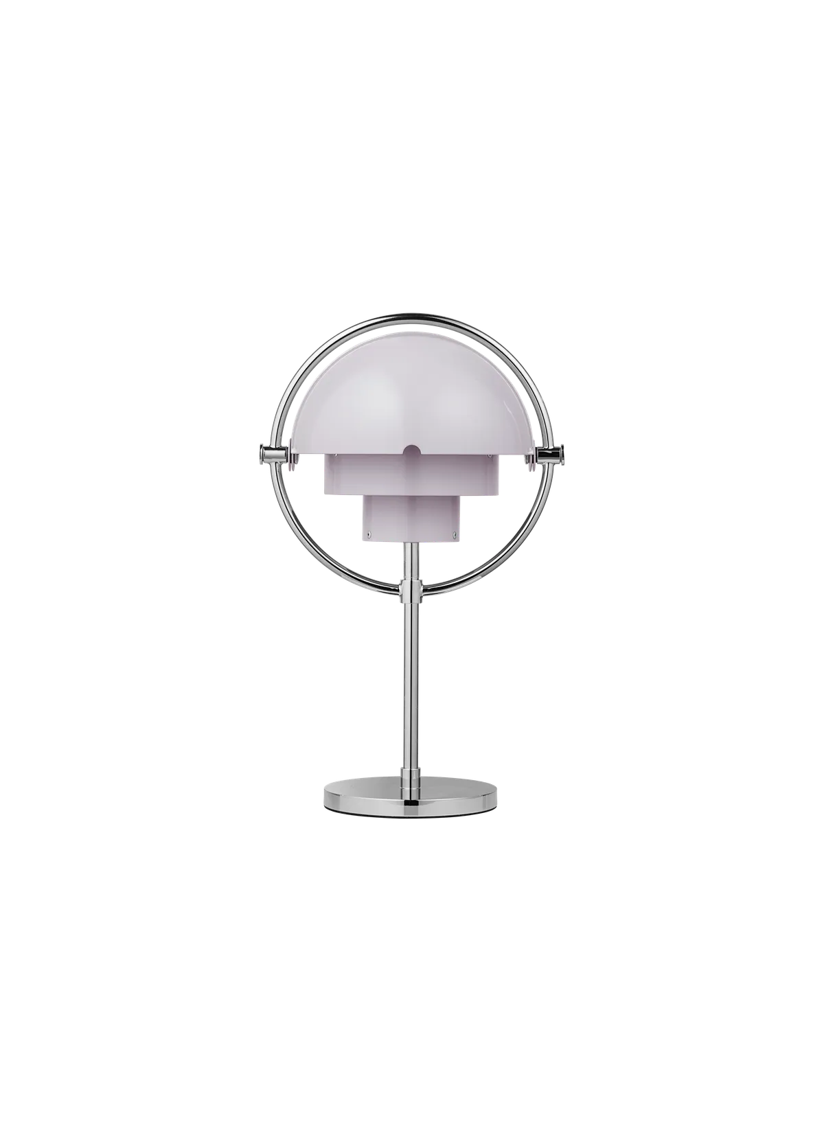 MULTI-LITE PORTABLE LAMP CHROME BOTTOM