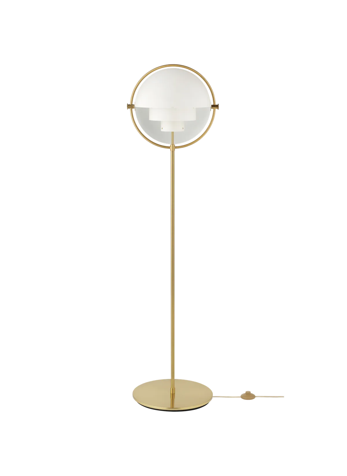 MULTI-LITE FLOOR LAMP BASE GOLD
