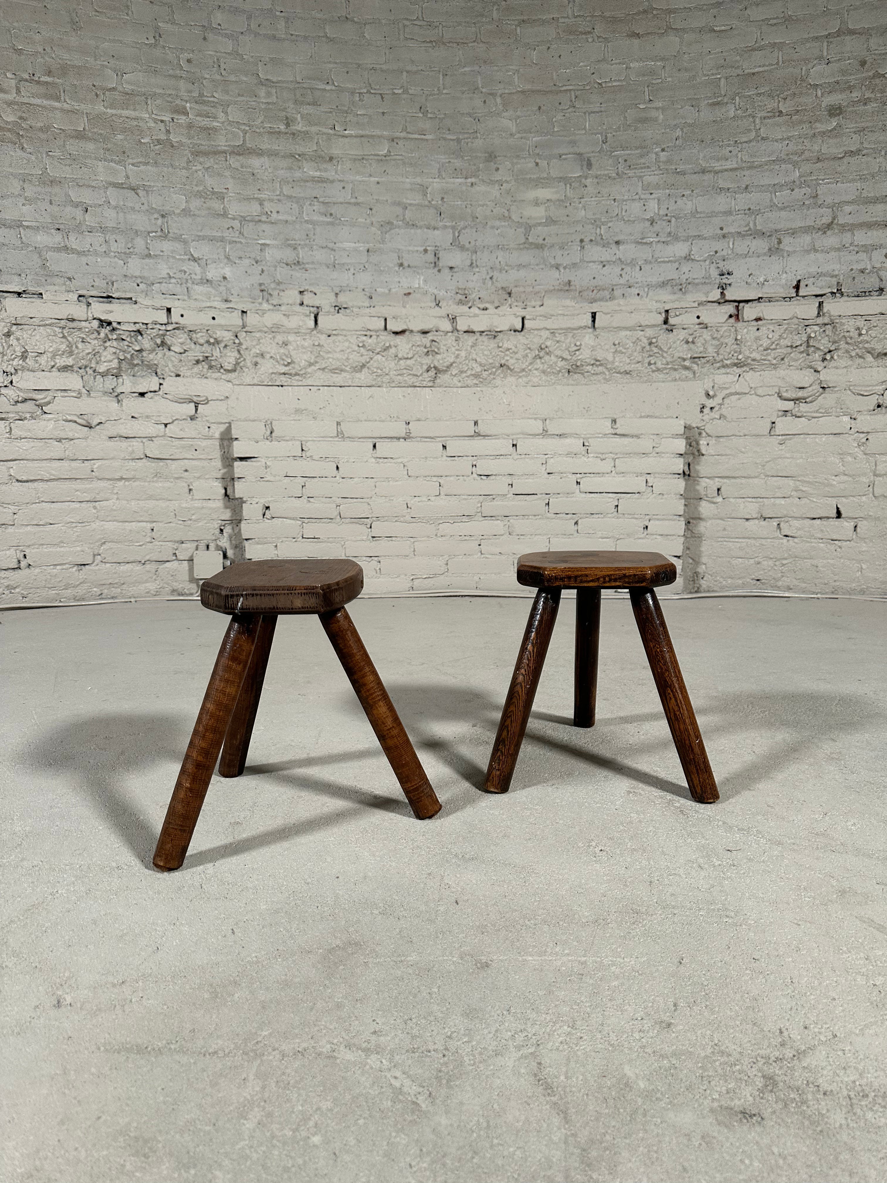 Vintage Tripod Stools