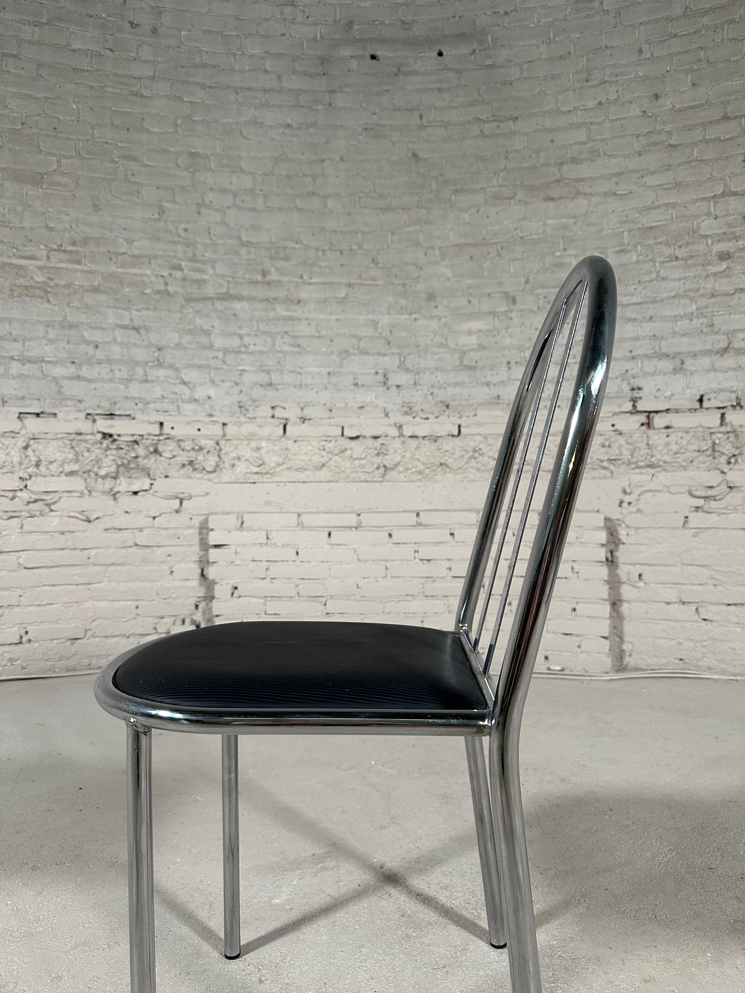 Robert Mallet-Stevens Set of Six Dining Chairs