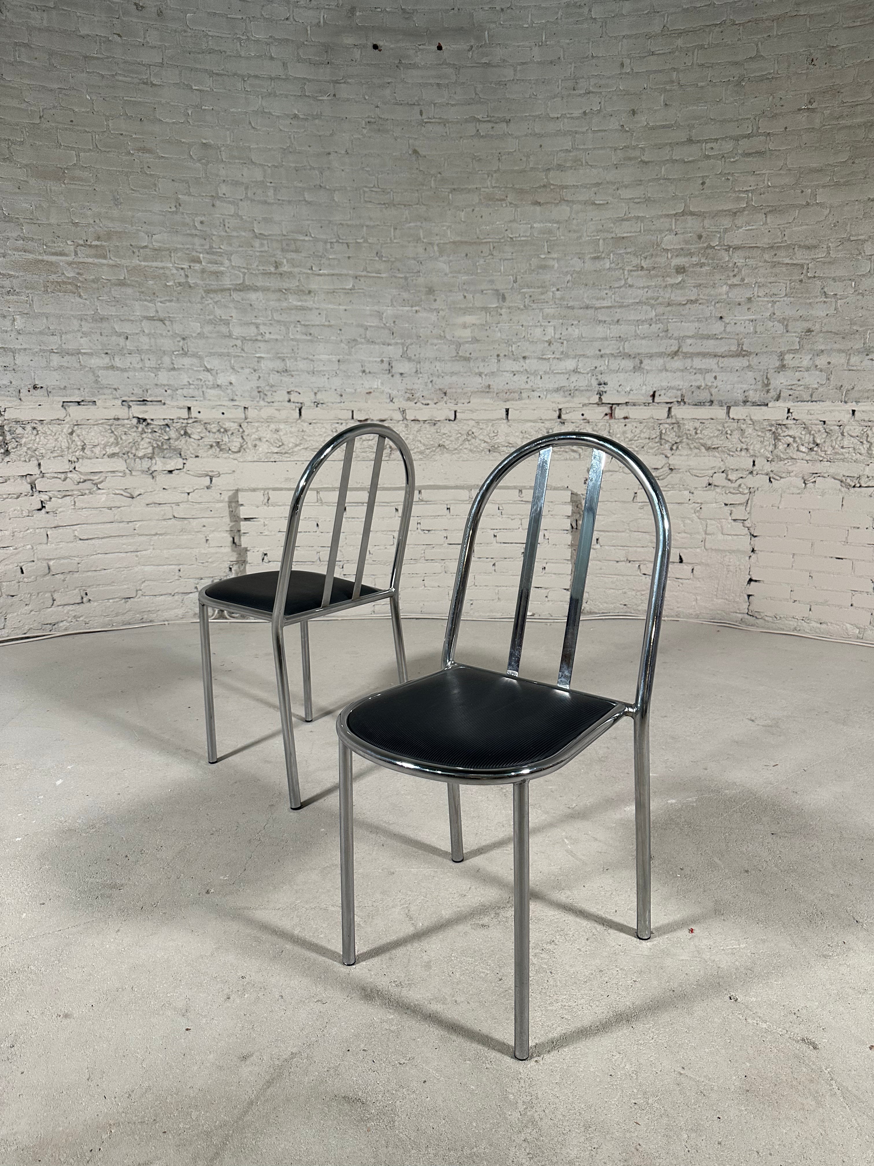 Robert Mallet-Stevens Set of Six Dining Chairs