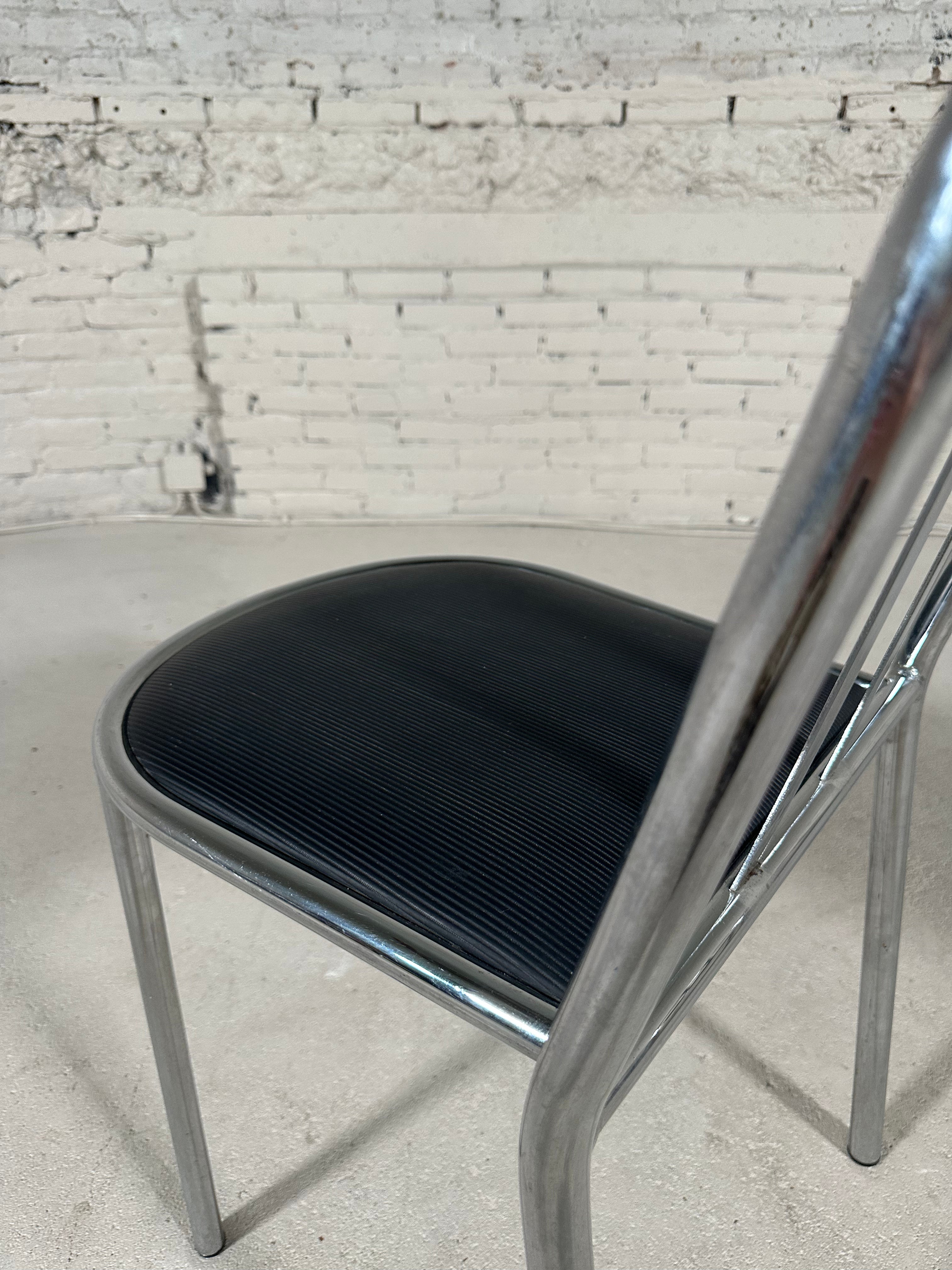 Robert Mallet-Stevens Set of Six Dining Chairs