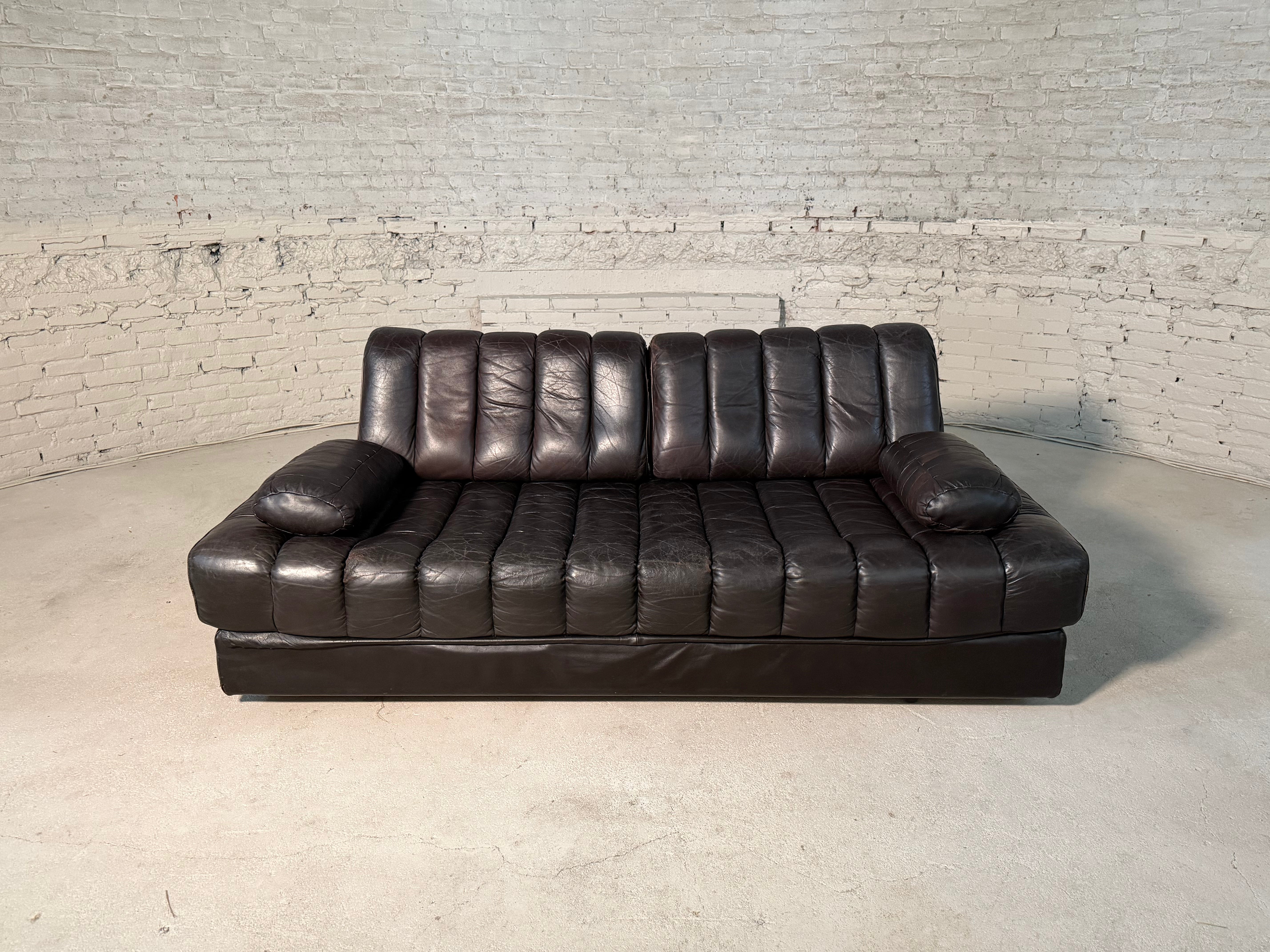 De Sede Leather Sofa Bed