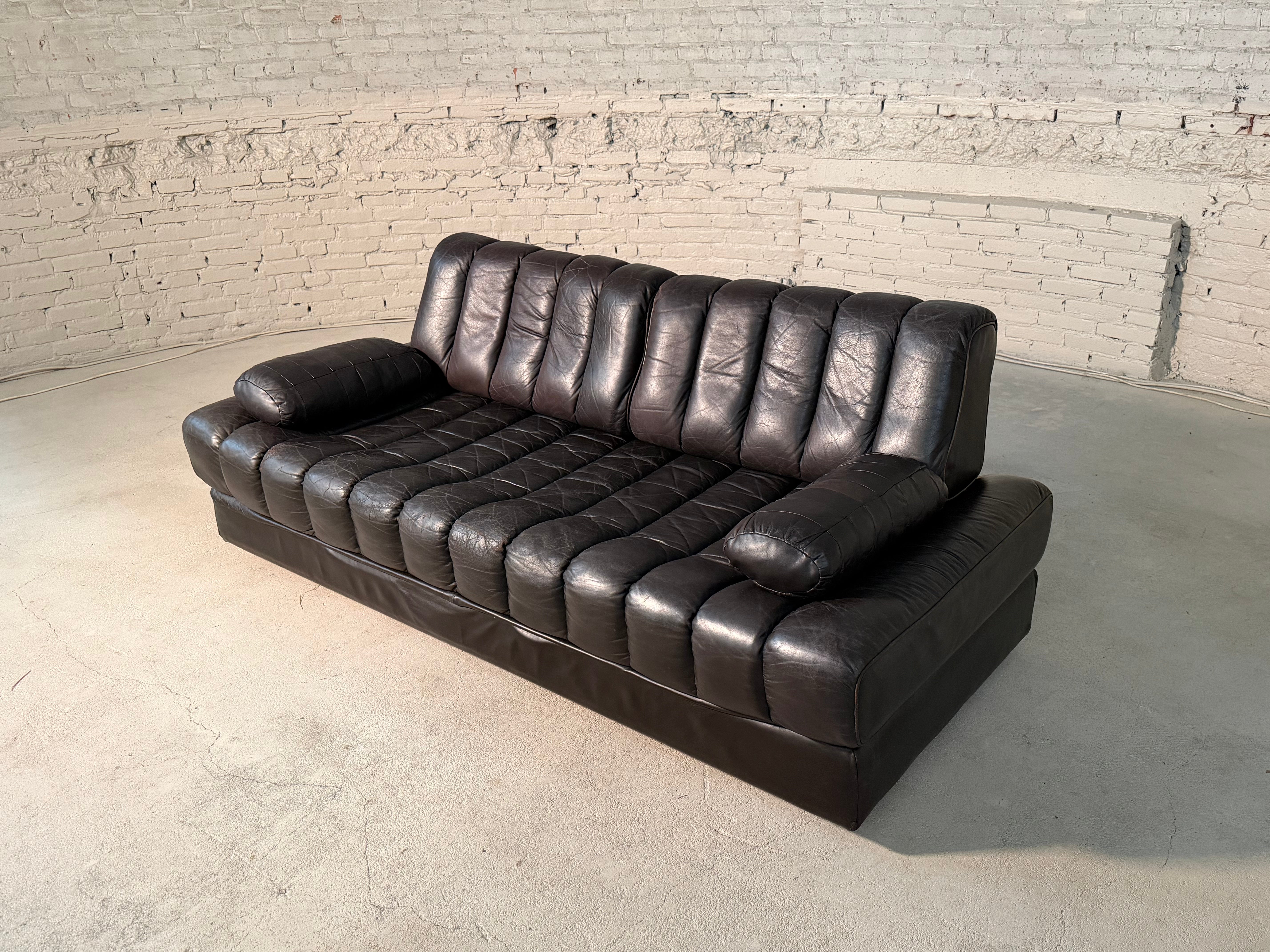 De Sede Leather Sofa Bed