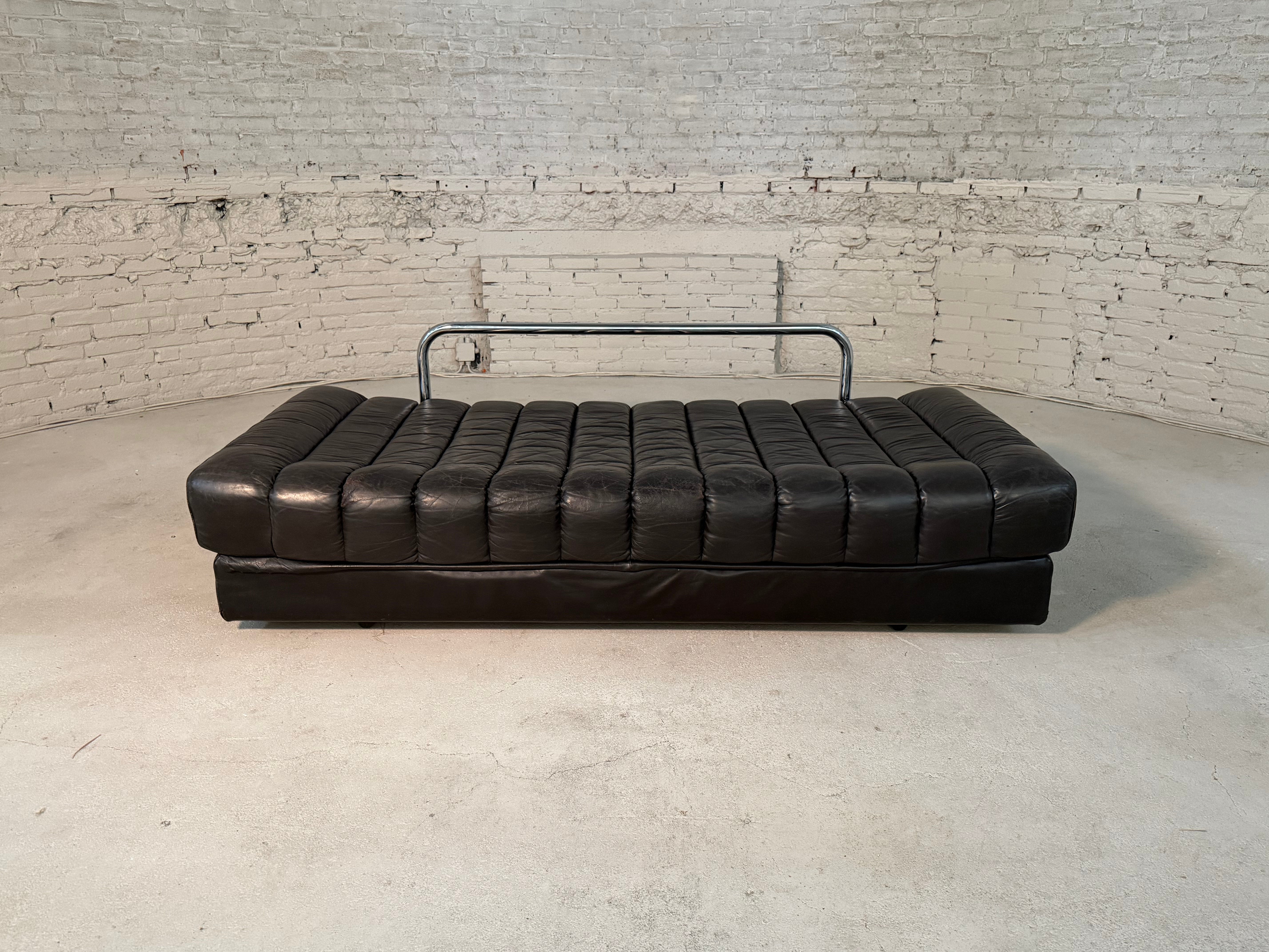 De Sede Leather Sofa Bed