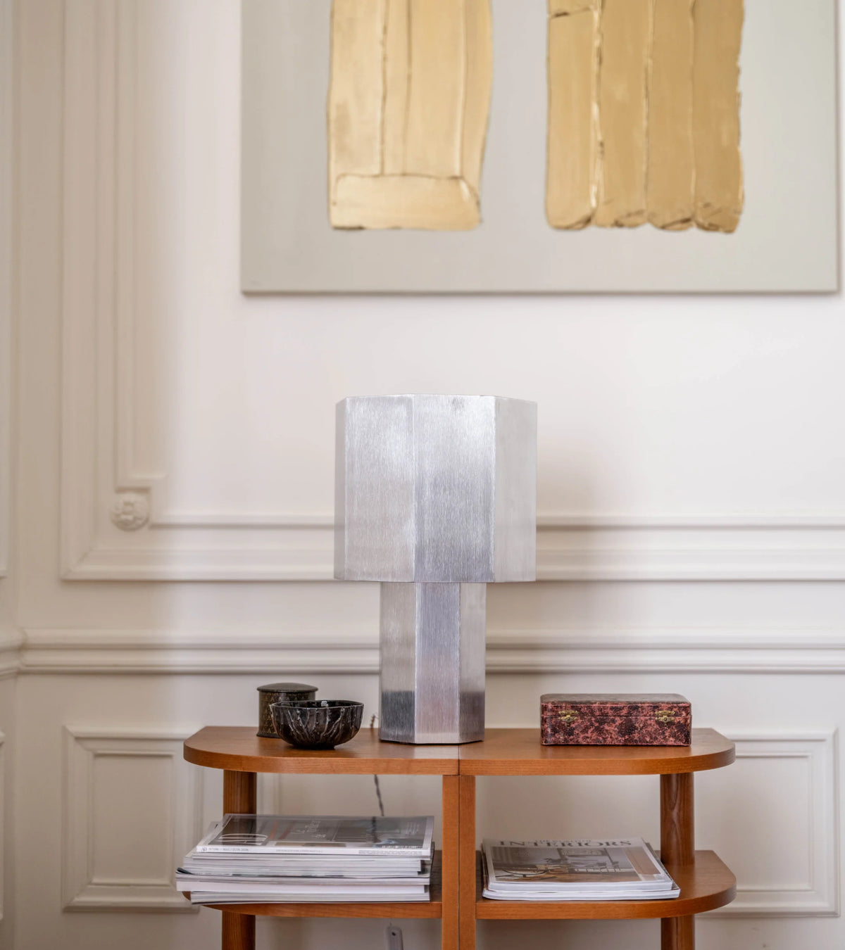 Pompon Lamp Alu